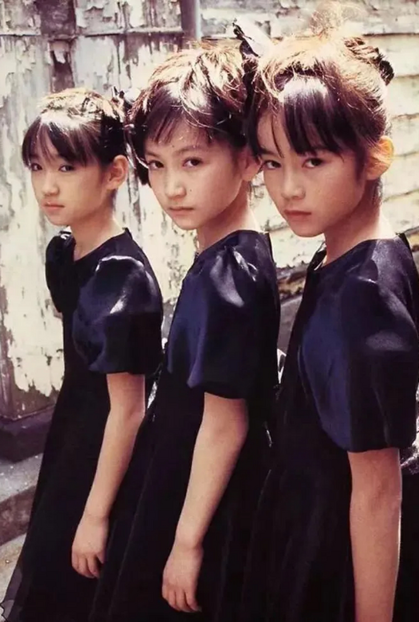 上世纪八十年代的日本美少女.