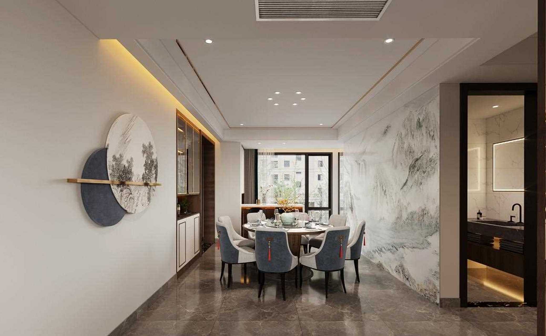 浦阳江一号175㎡中式大平层,简洁韵味,悠然雅致![流泪]