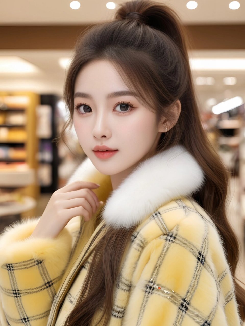 精致的五官:高颜值美女通常拥有非常精致的五官,如深邃的眼睛,挺拔