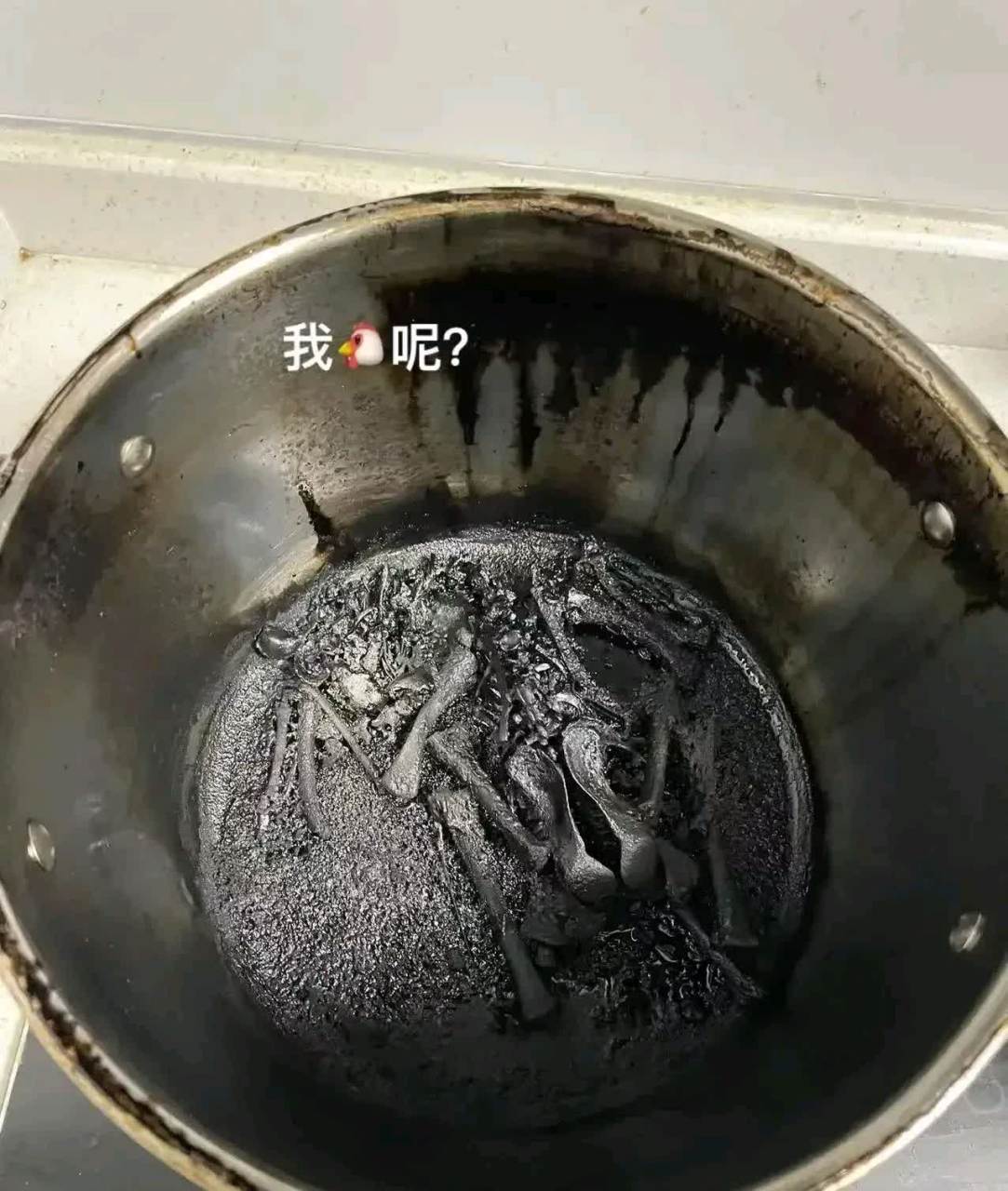 这鸡是直接烧焦的? 楼主已经追全系列了吧?[微笑]