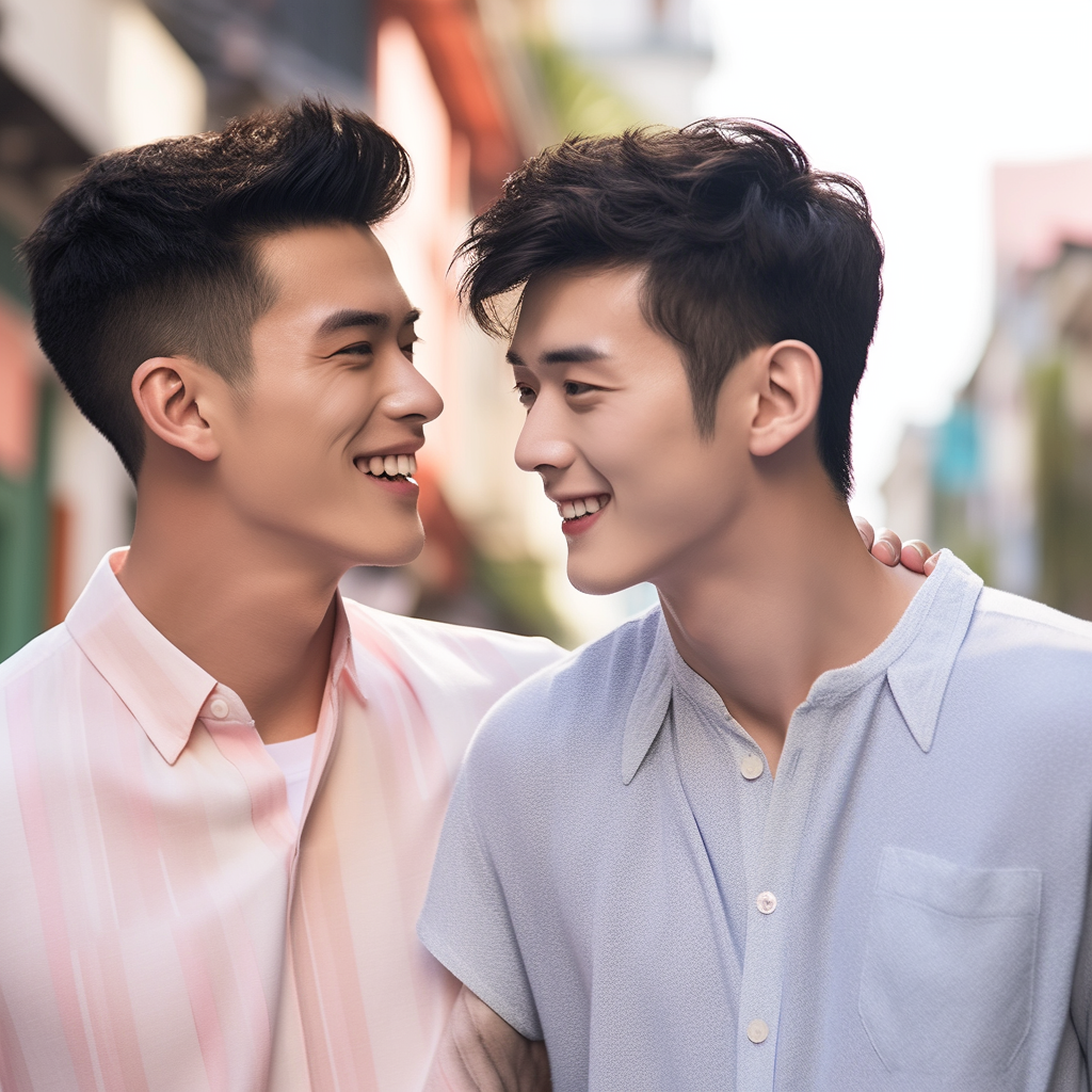 我来到村里的小卖部,看到老板正坐在门口抽烟