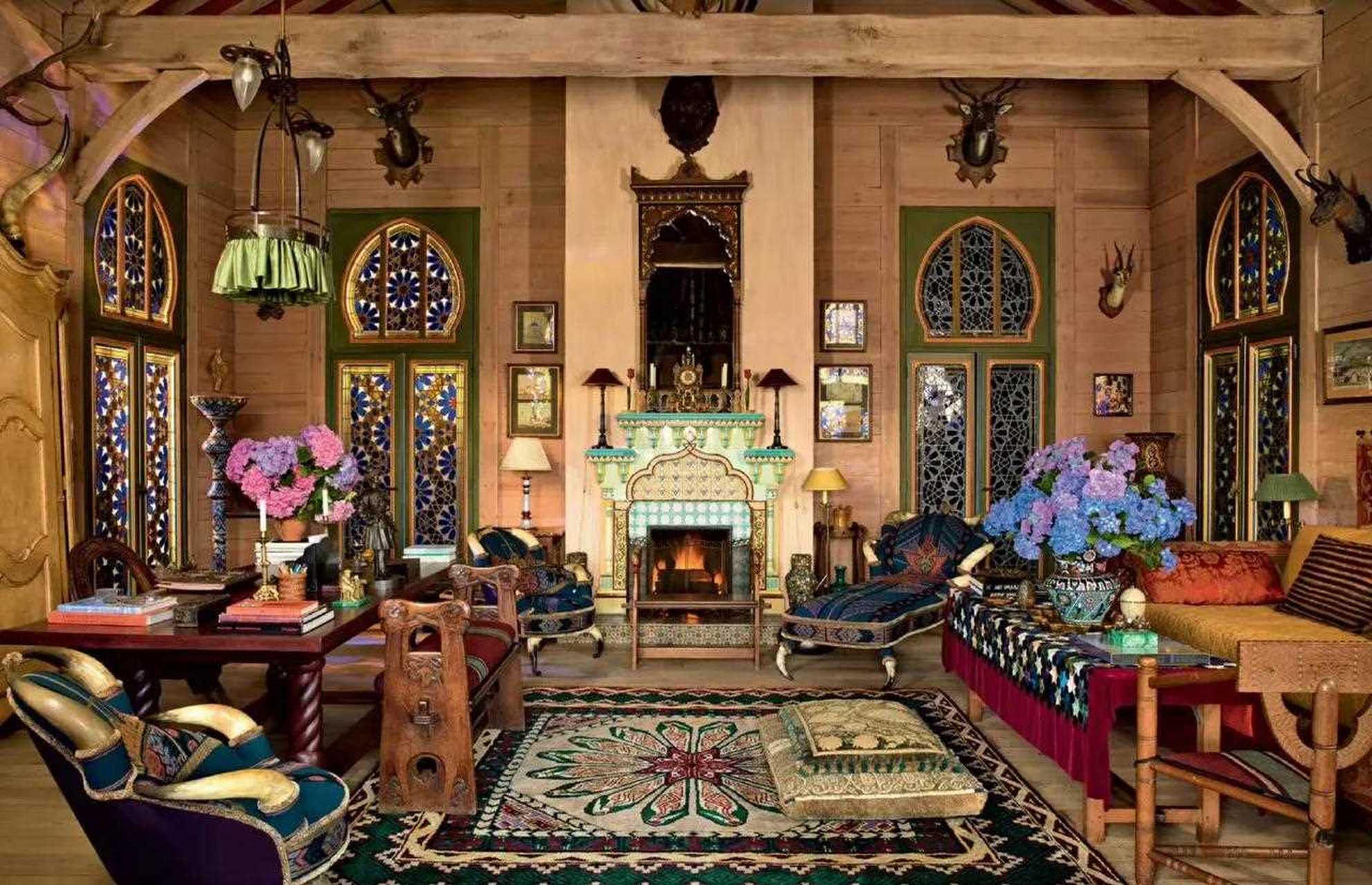 ysl和一生的挚友,伙伴皮耶·贝尔杰pierre berge有个位于诺曼底的林间