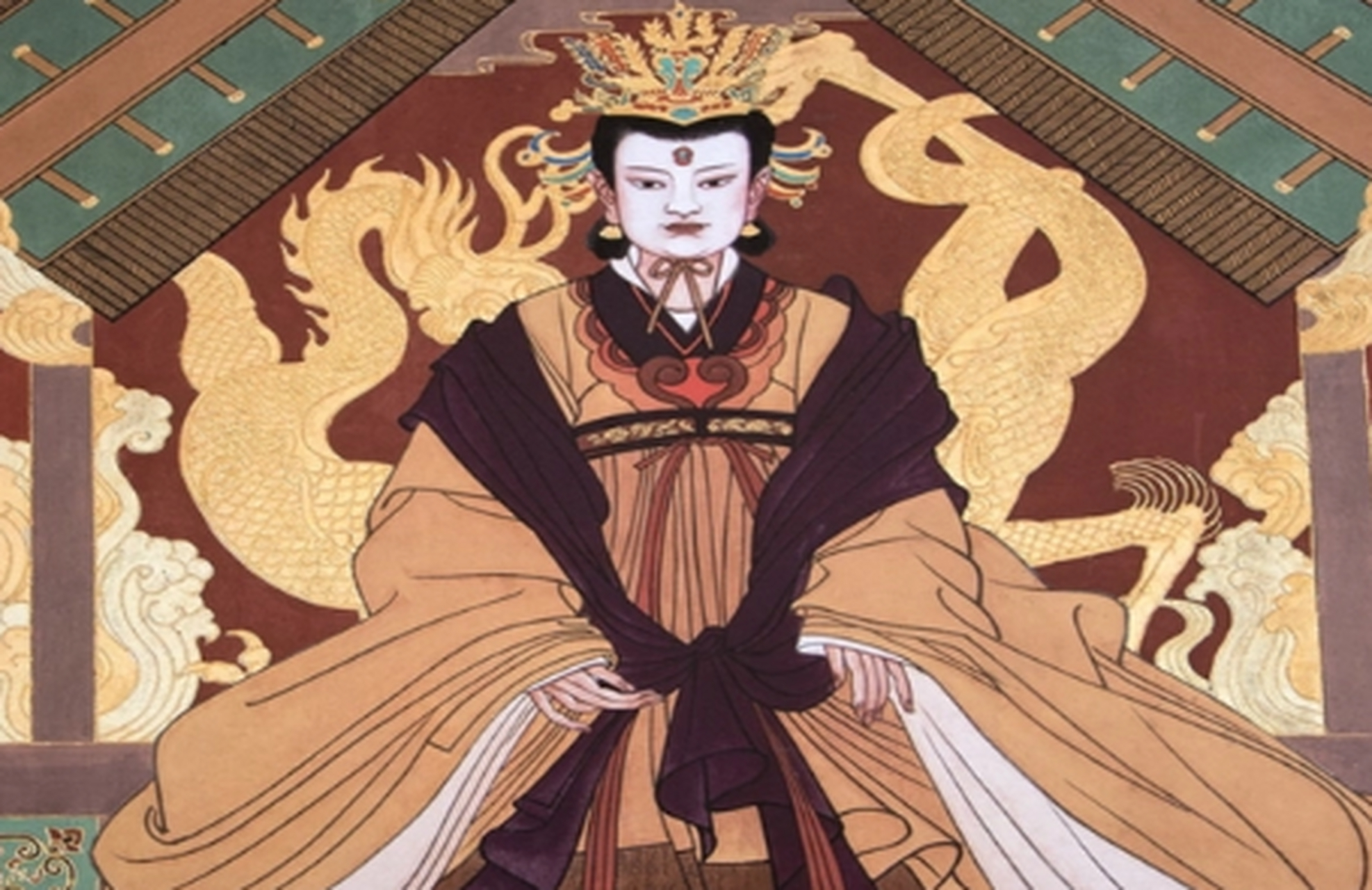 一天晚上,武则天以肚子疼为由,将御医沈南璆叫到寝宫诊脉.