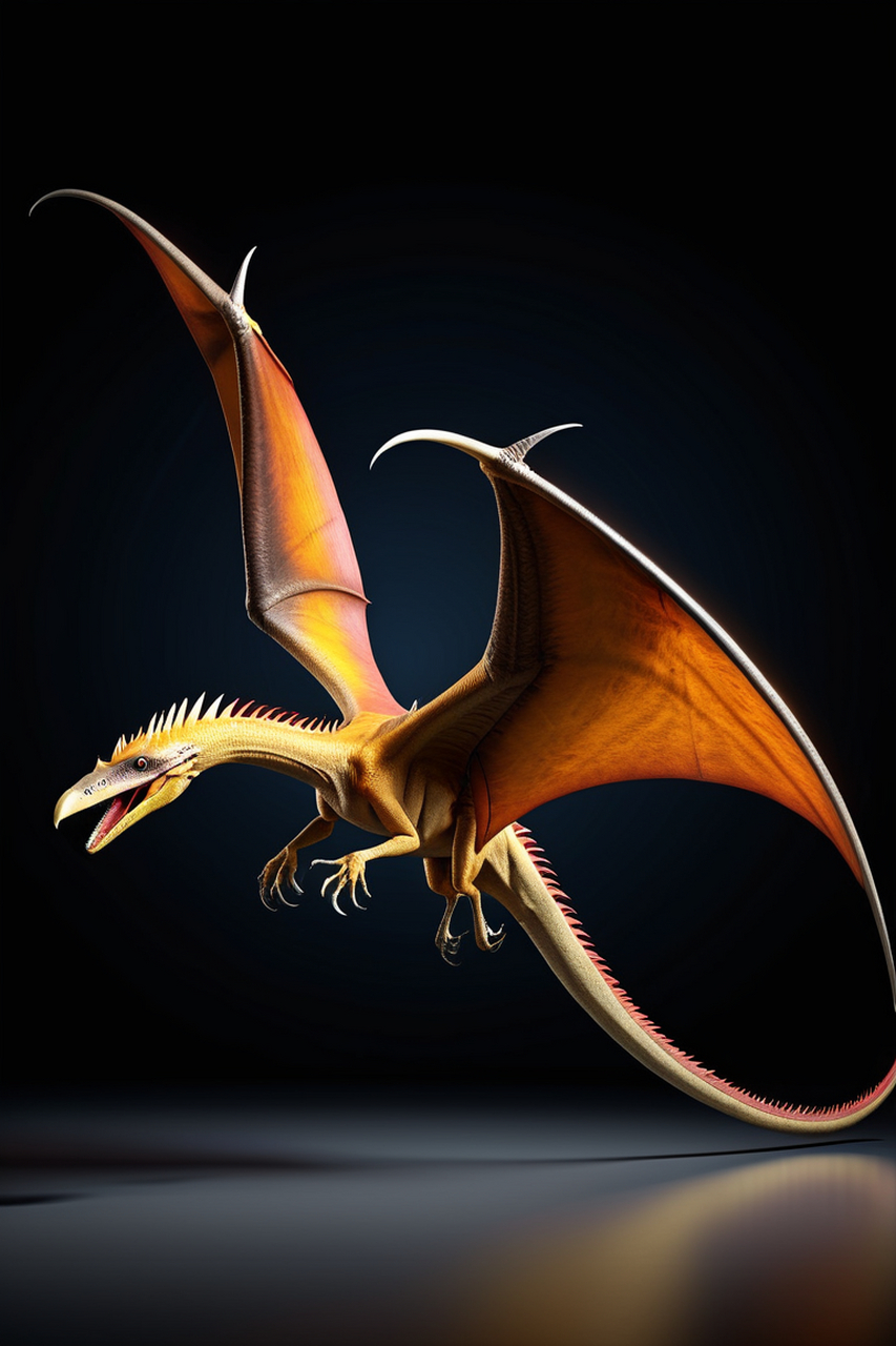 翼龙是已经灭绝的爬行动物,但它们在地球上生存了约1