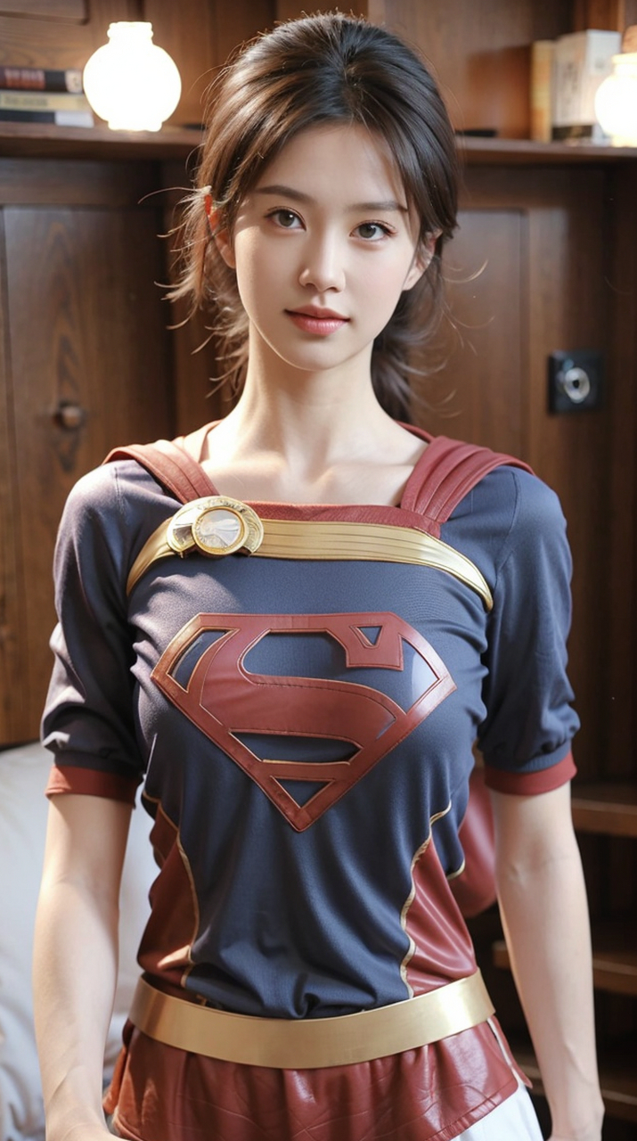 高颜值性感美少女cosplay女超人,视觉享受#美女# #养眼美女# #机车