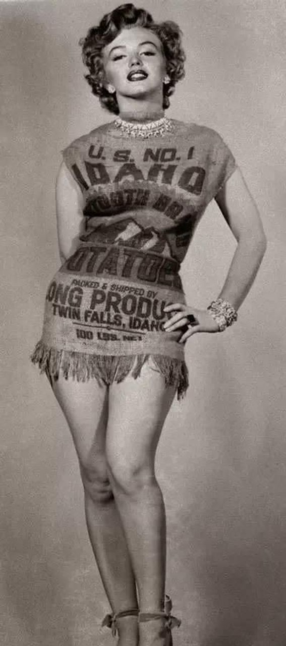 即使穿着麻袋也能性感迷人的人间尤物玛丽莲梦露,50年代,梦露的经纪