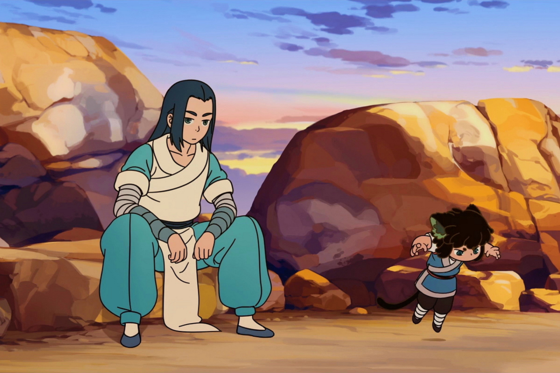 漫画家mtjj的作品,常年被催更的2d动画作品《罗小黑战记》,以及《罗