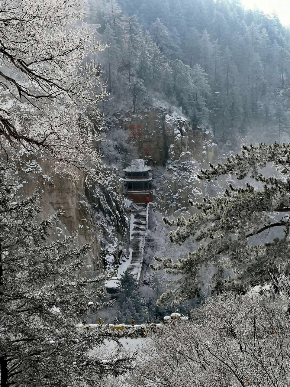 北岳恒山主峰图片