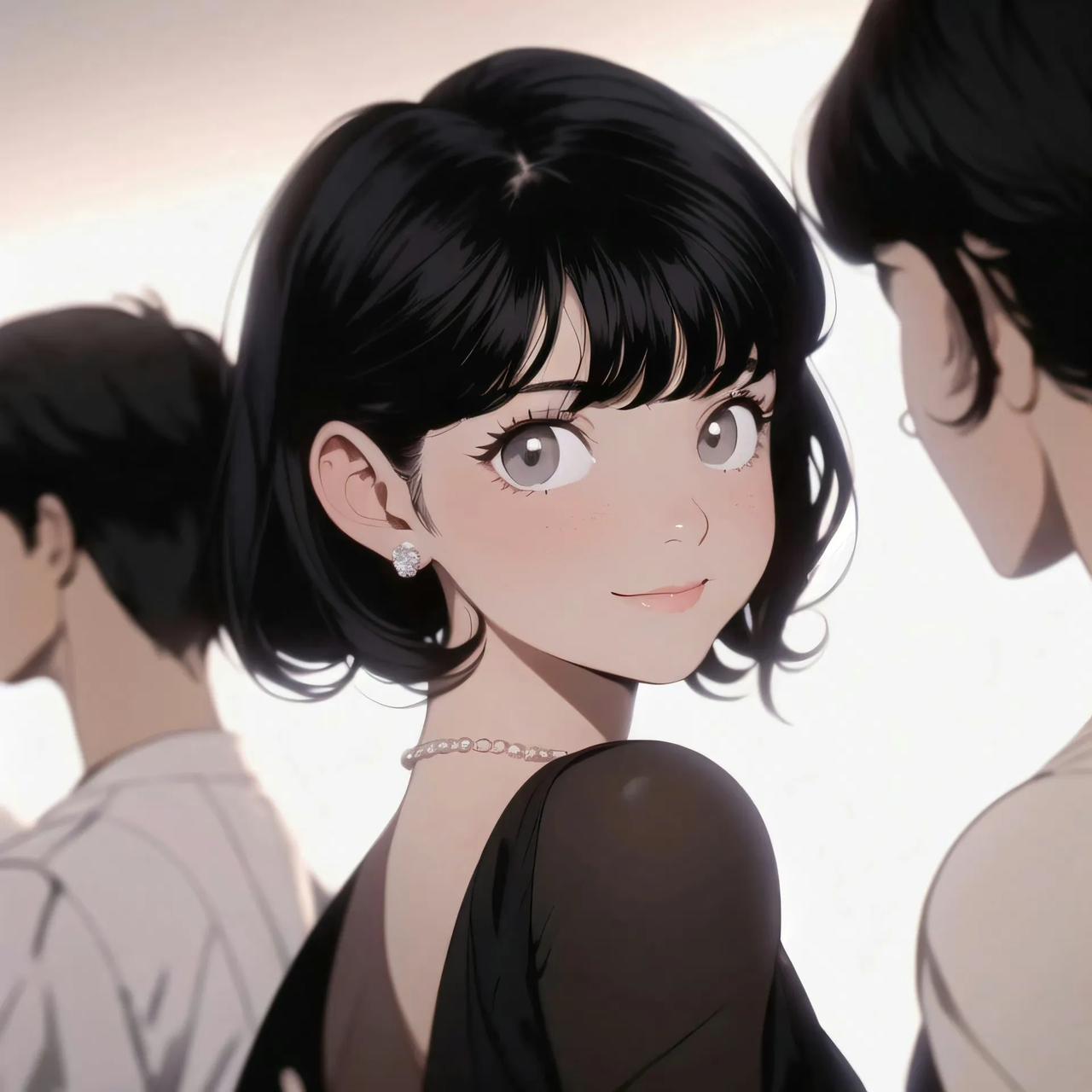 旧漫头像|蓦然回首,那人却在,灯火阑珊处.