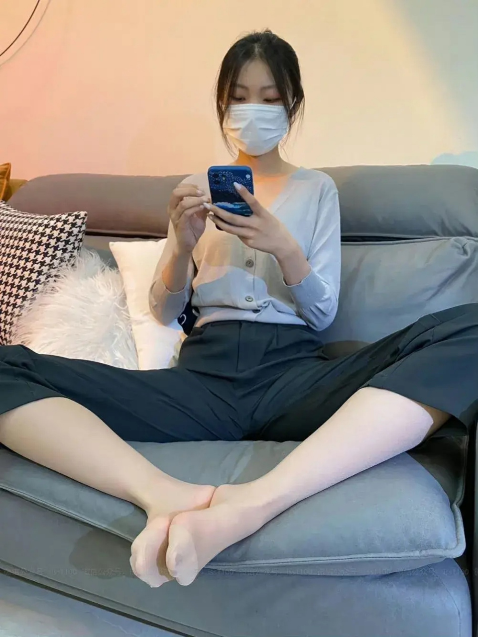真霸气的坐姿