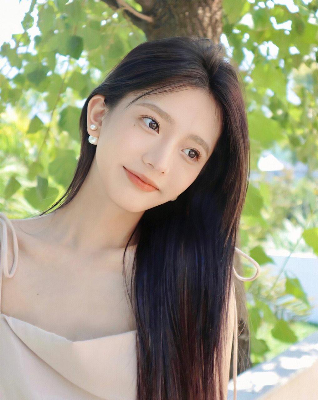 很受同性欢迎的女孩子,长相如下