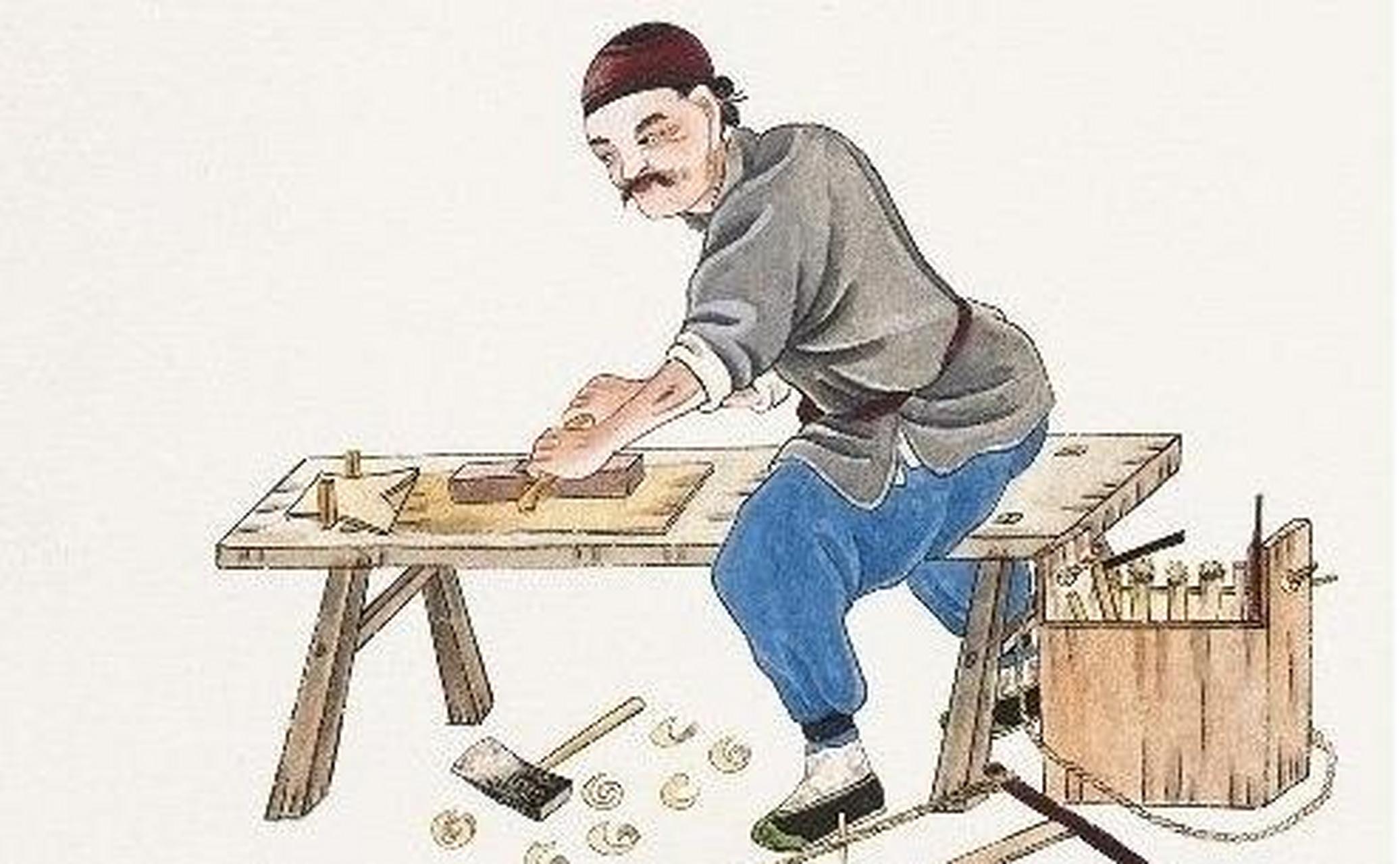 古时,有个木匠在员外家做完了工,但是结账的时候员外