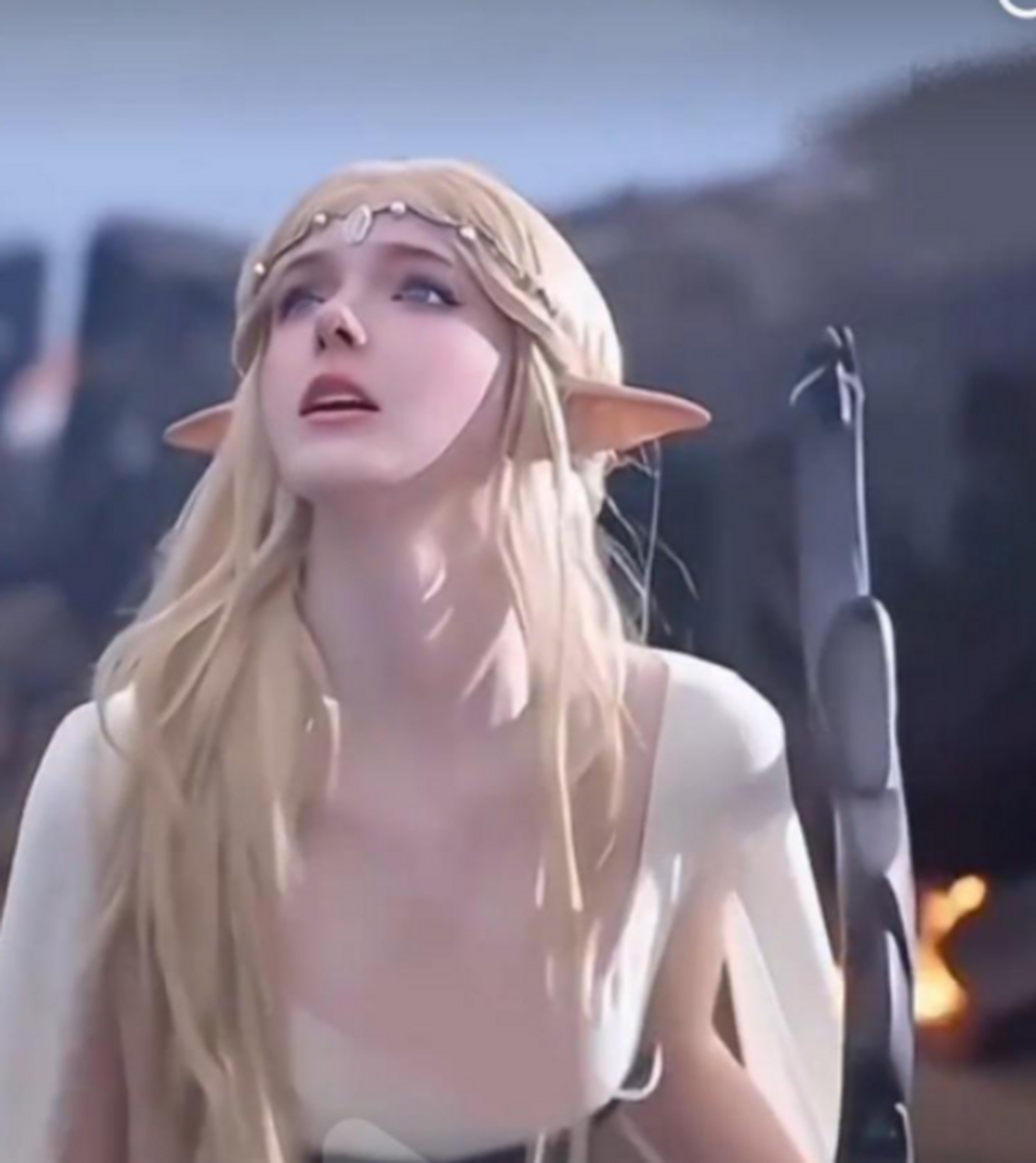 美女精灵,竟然是真人,震撼到了