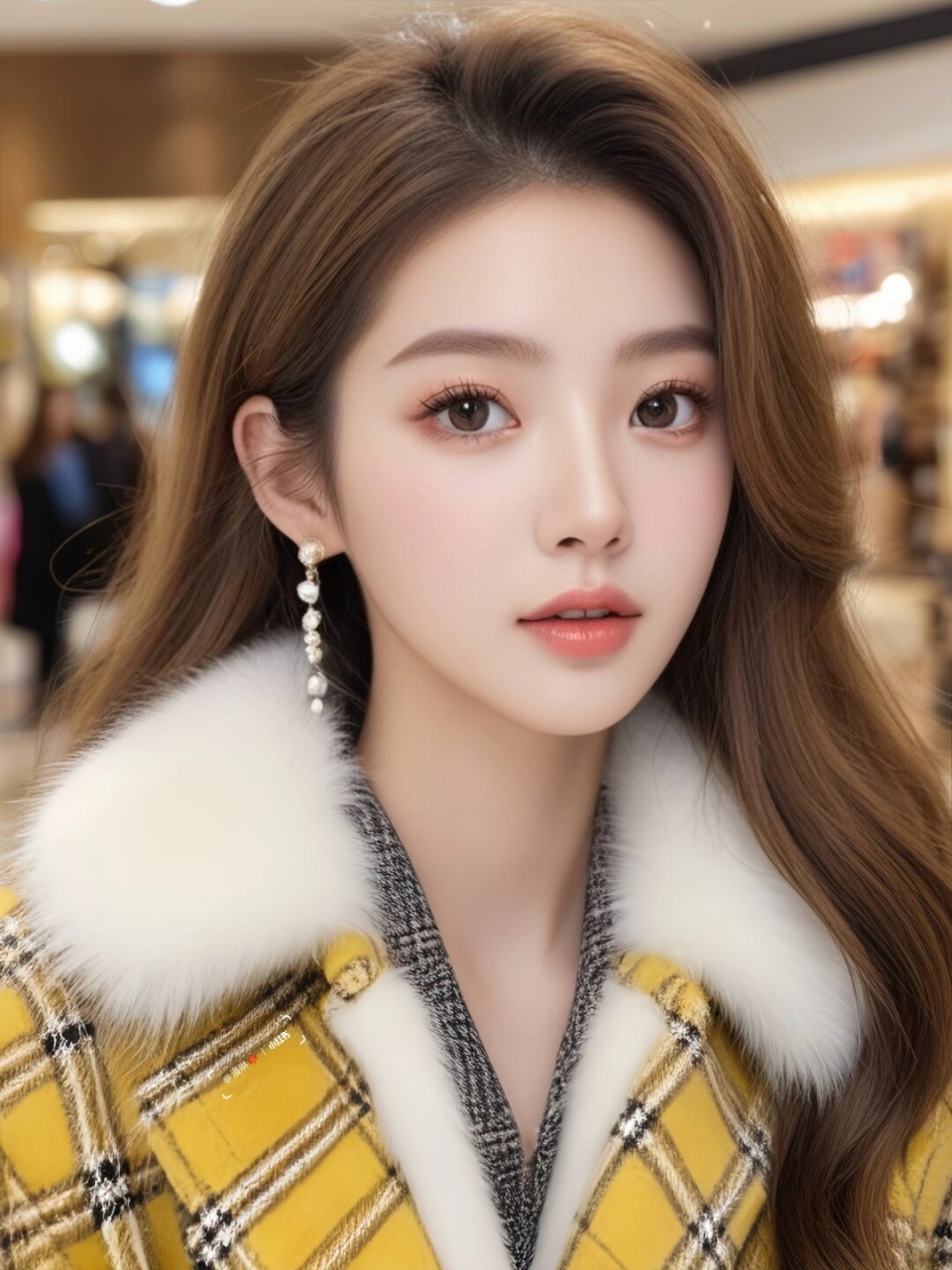 精致的五官:高颜值美女通常拥有非常精致的五官,如深邃的眼睛,挺拔