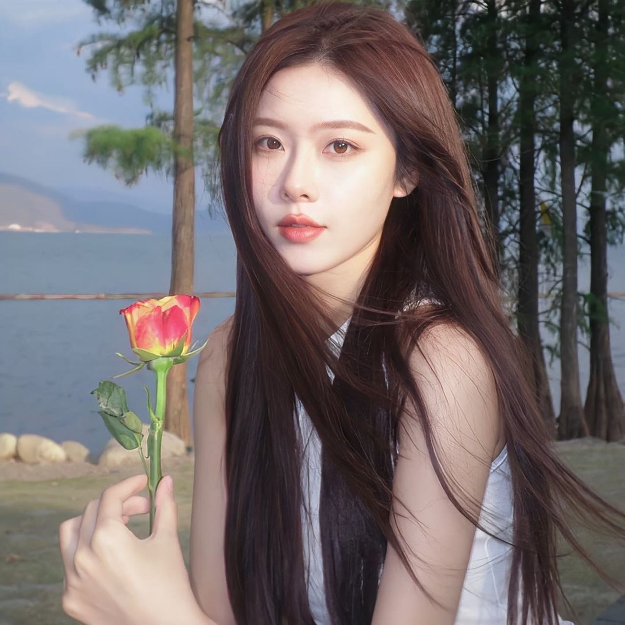 夏日感森系女头