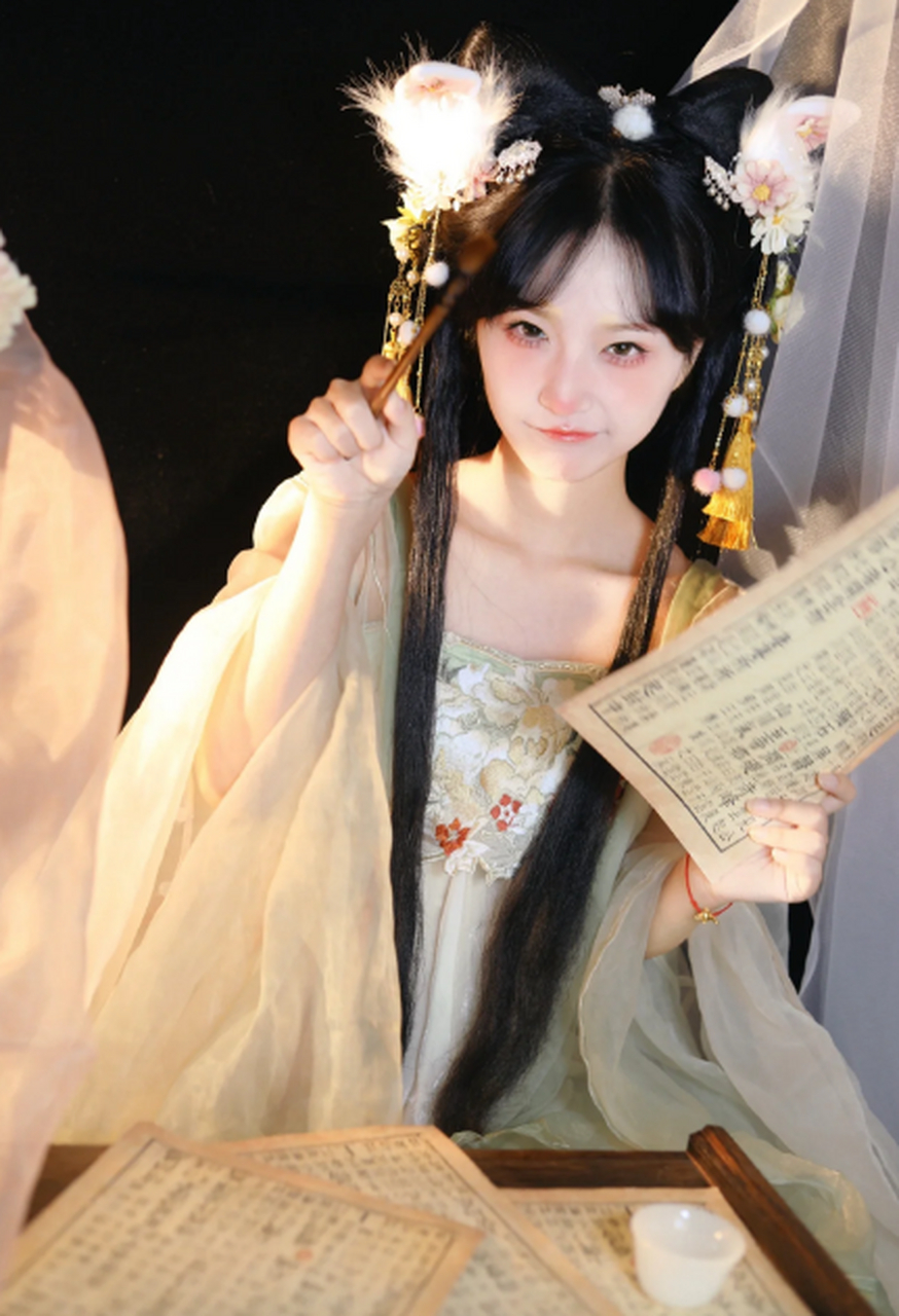 绝美古风少女,一秒穿越千年!