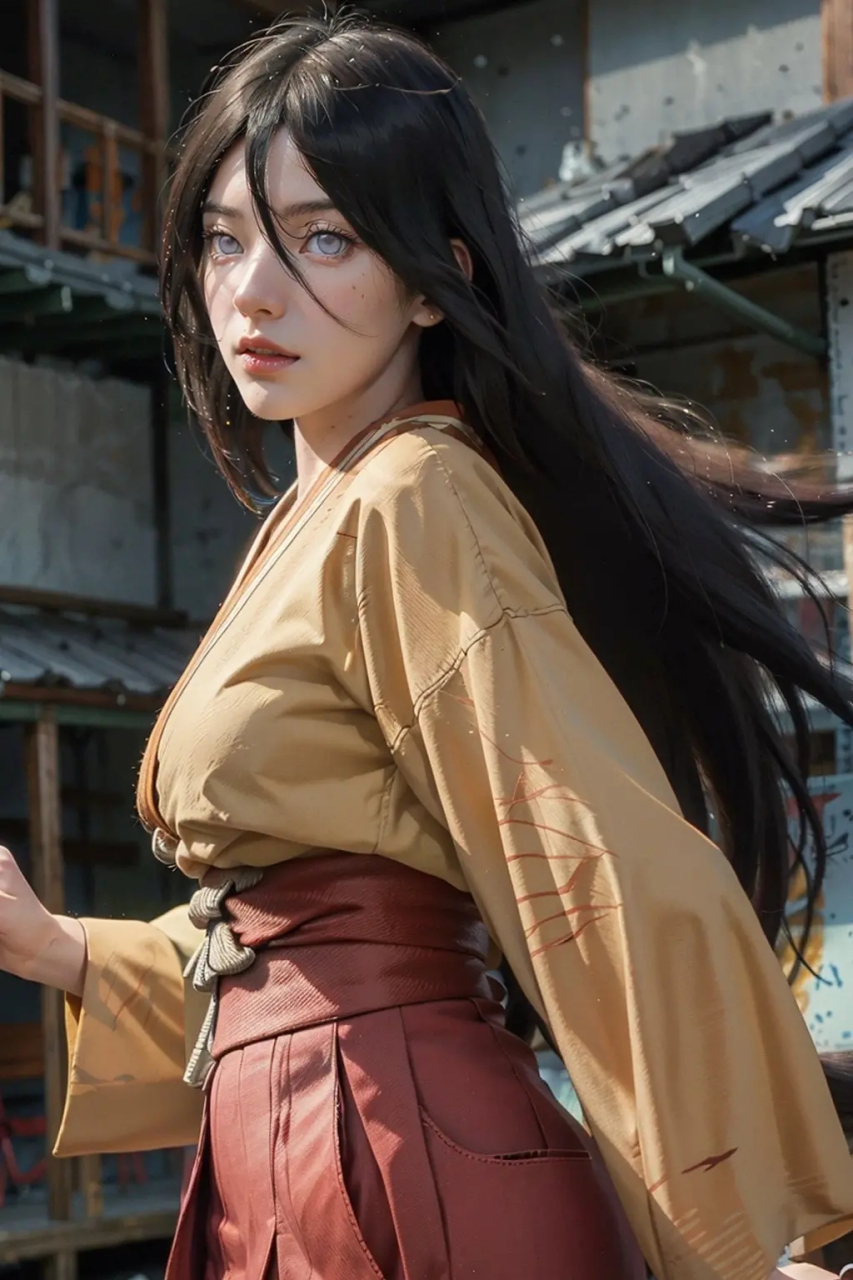 《火影忍者》日向花火.