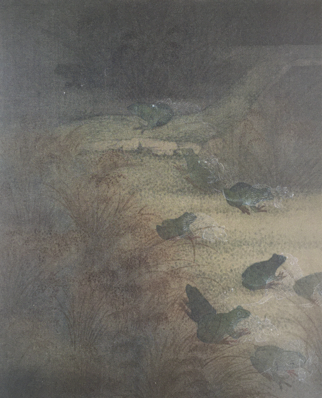 郝量当代艺术水墨作品