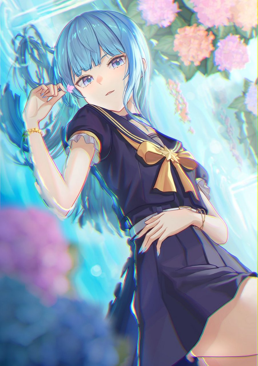 星街彗星 画师:ぼくのえだまめ