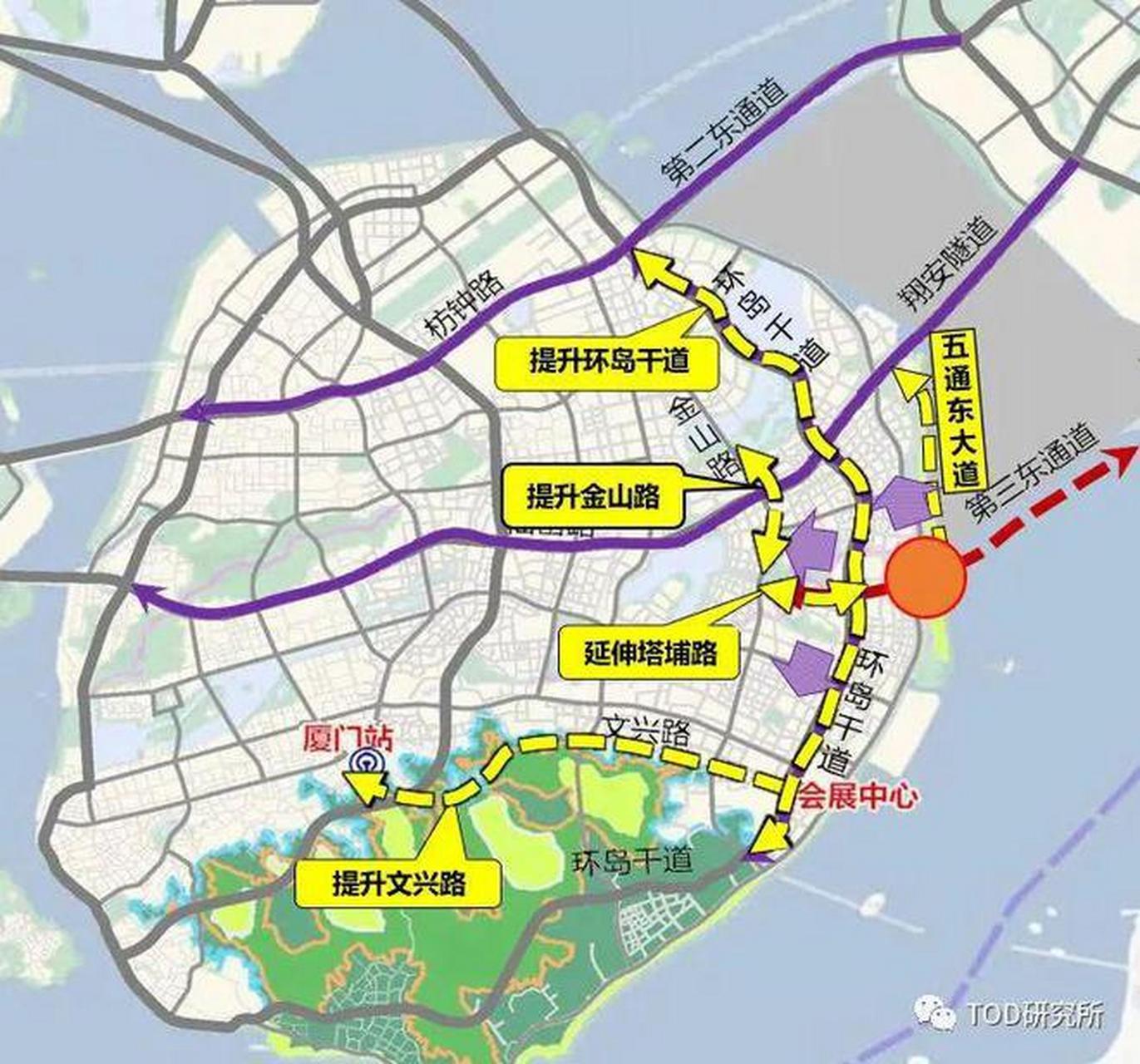 【厦门第三东通道露出庐山真面目】