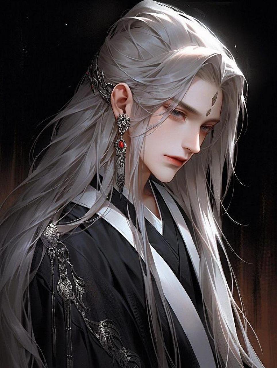 古风插画男生头像 67 #古风插画