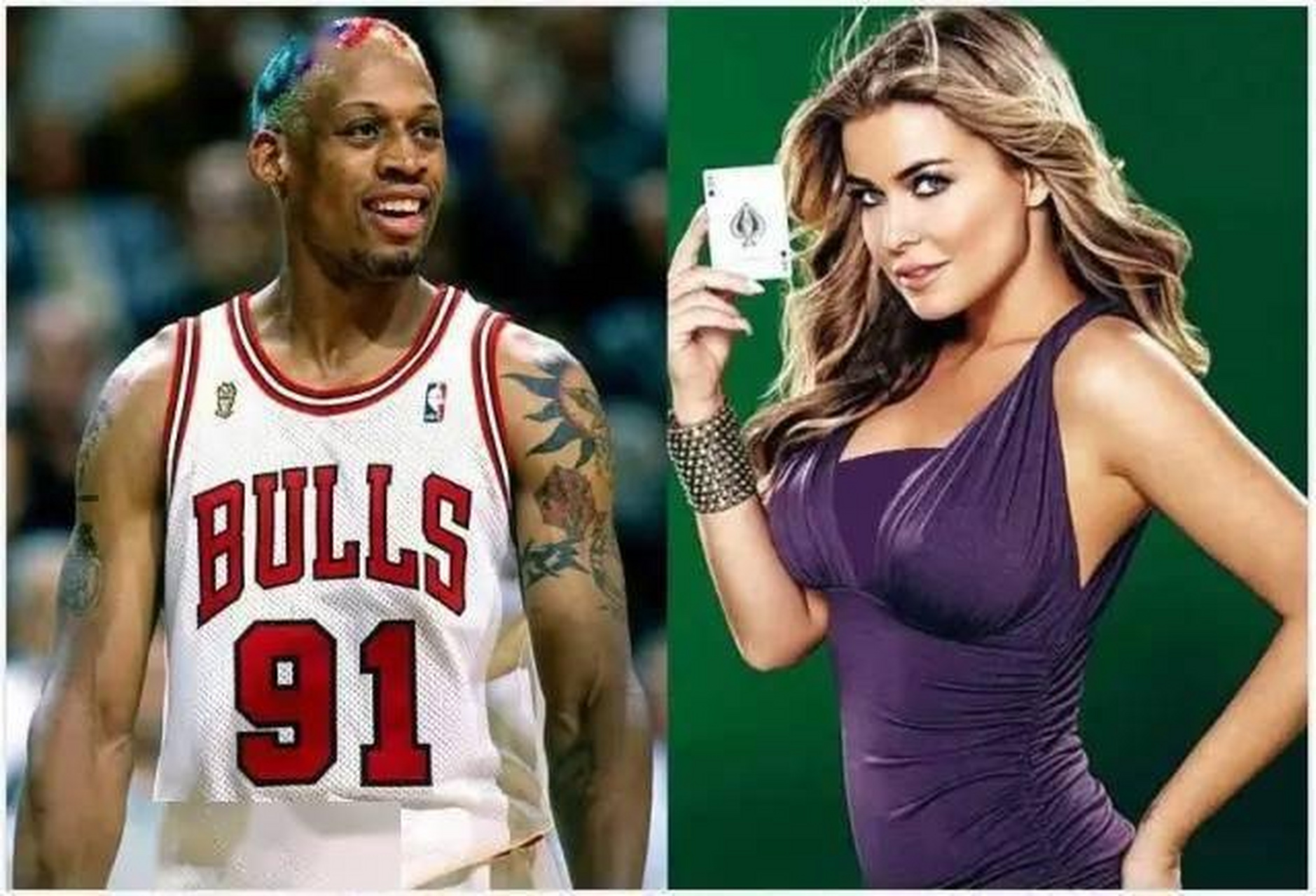 罗德曼是大虫,人如野兽却极富绅士风度.