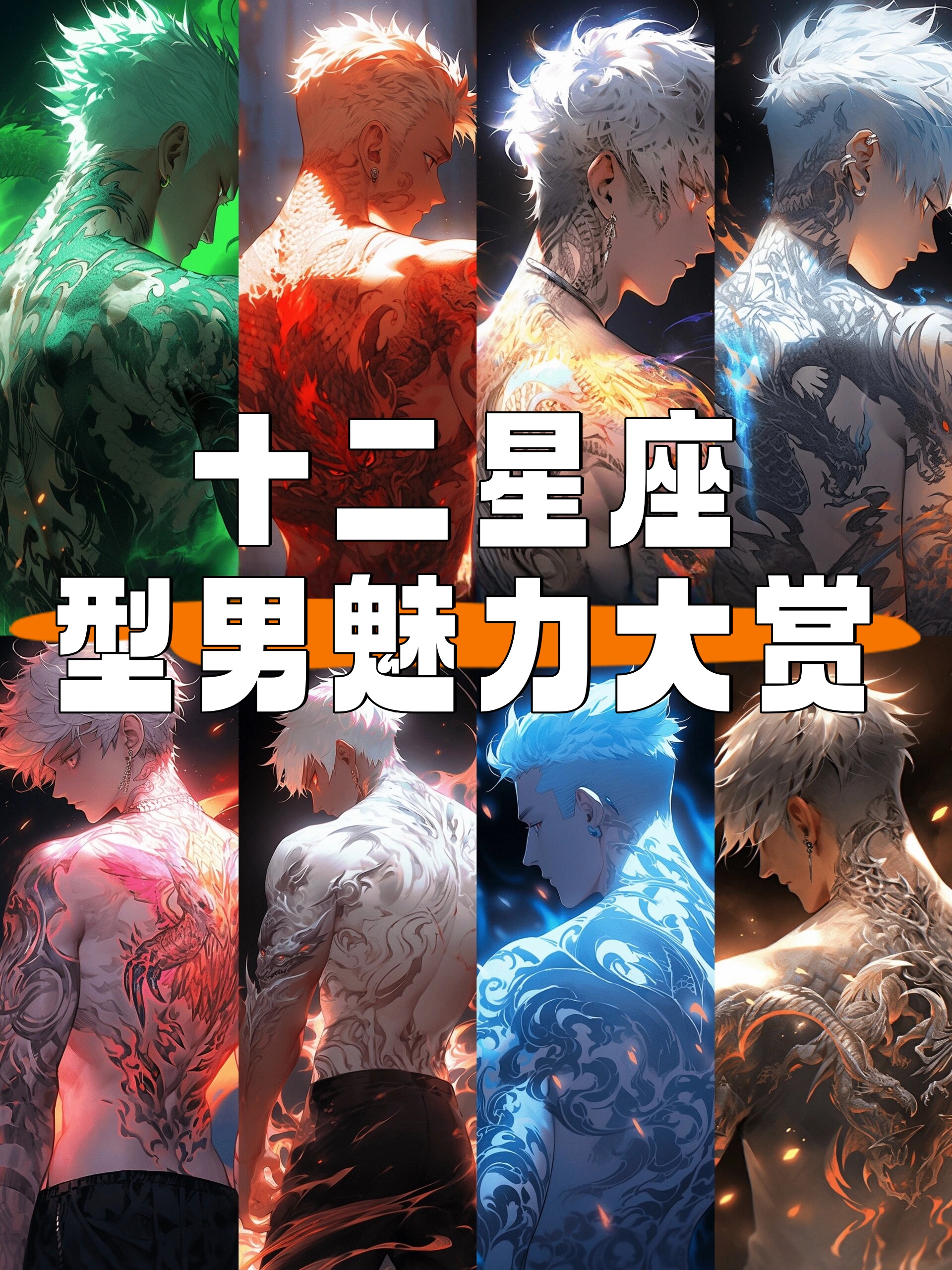 【十二星座型男魅力大赏】