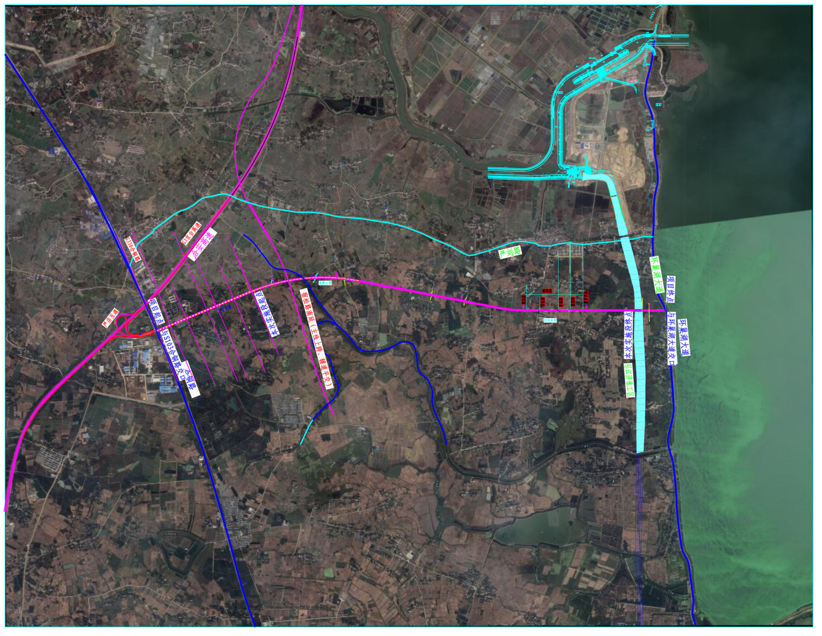 s241严店(高速道口)至环巢湖大道段动工在即!