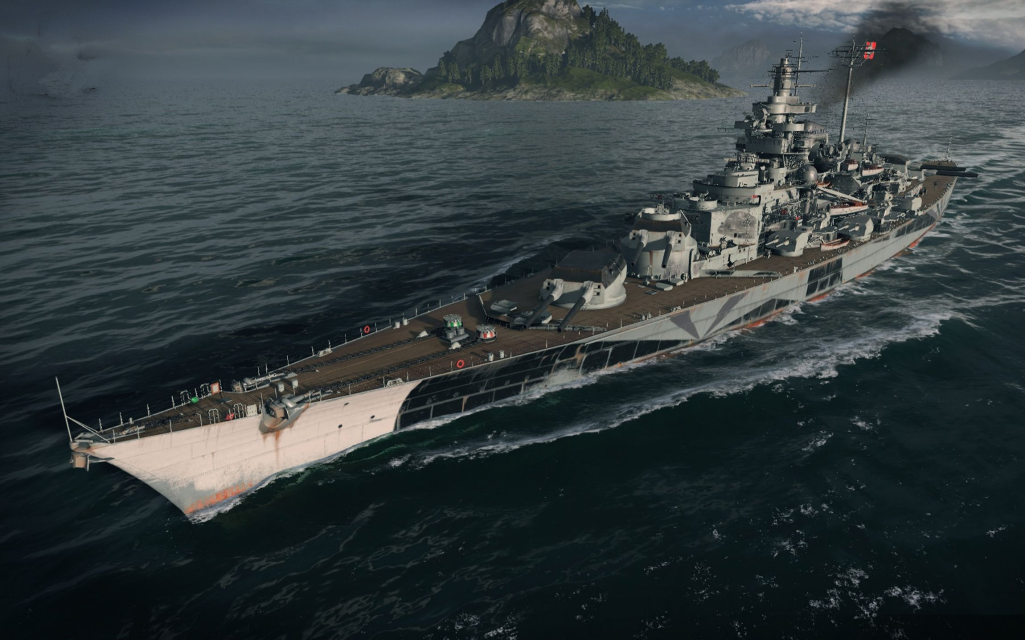 提尔皮茨号战列舰,是纳粹德国建造的两艘俾斯麦级战列舰之一.