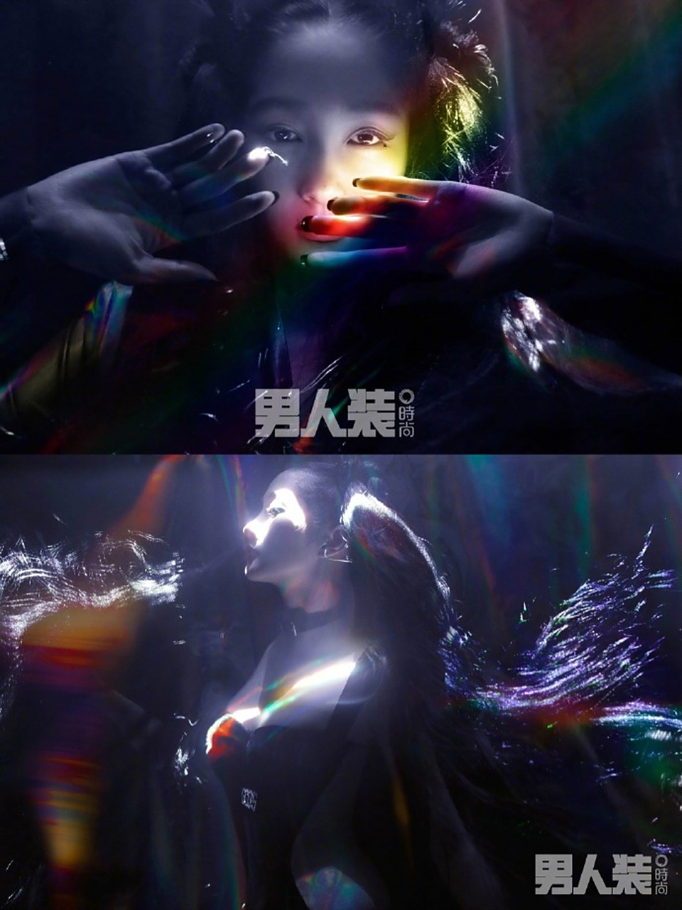 登上《男人装》十7月刊封面大片,摄影陈漫.