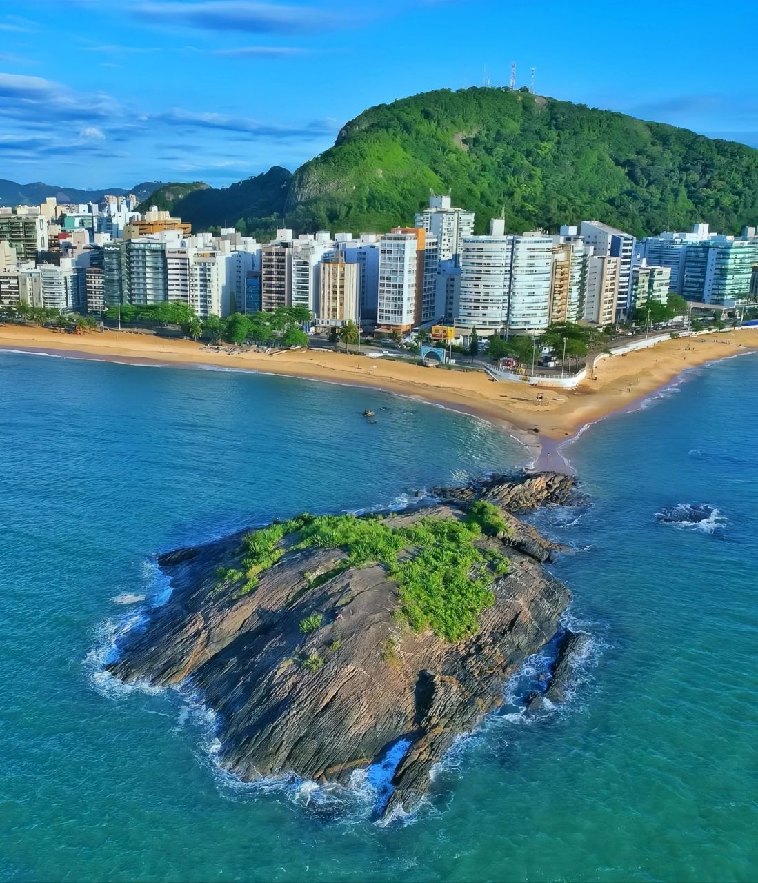 巴西"县城"规模的城市—维多利亚, 市区人口50多万人,我就喜欢这样的