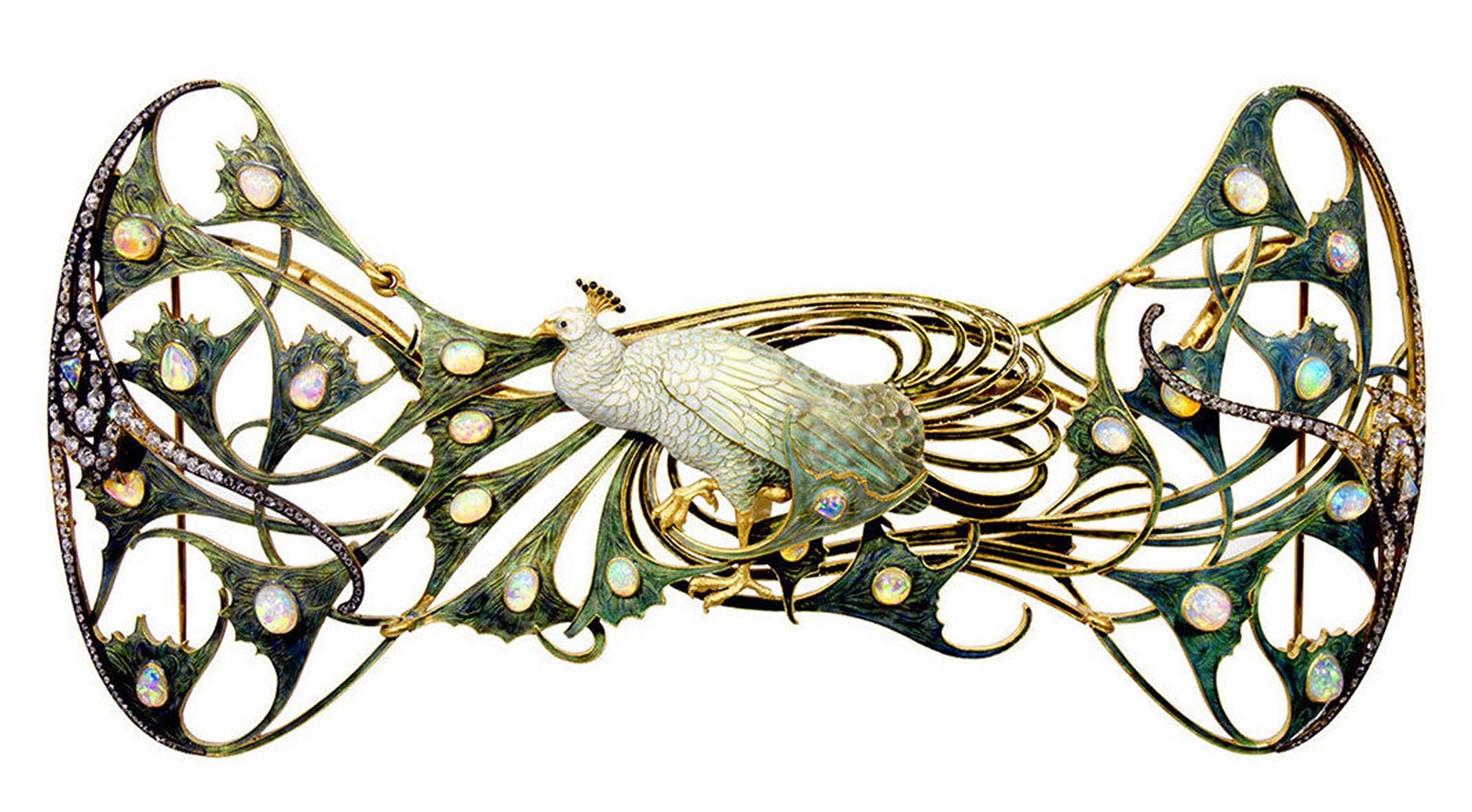 这一时期受东方文化影响,艺术作品中经常可以看到充满异域风情的