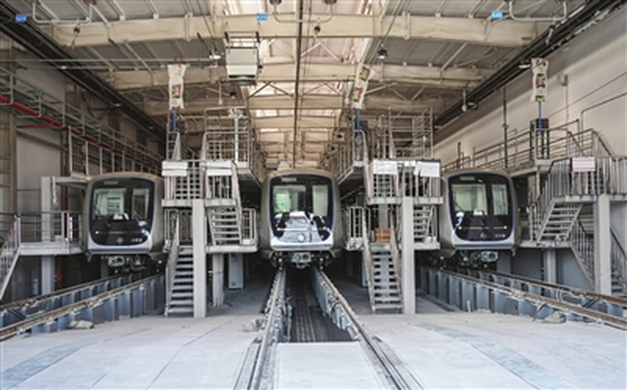 天津地铁11号线一期工程东段空载试运行  昨天,天津地铁11号线一期