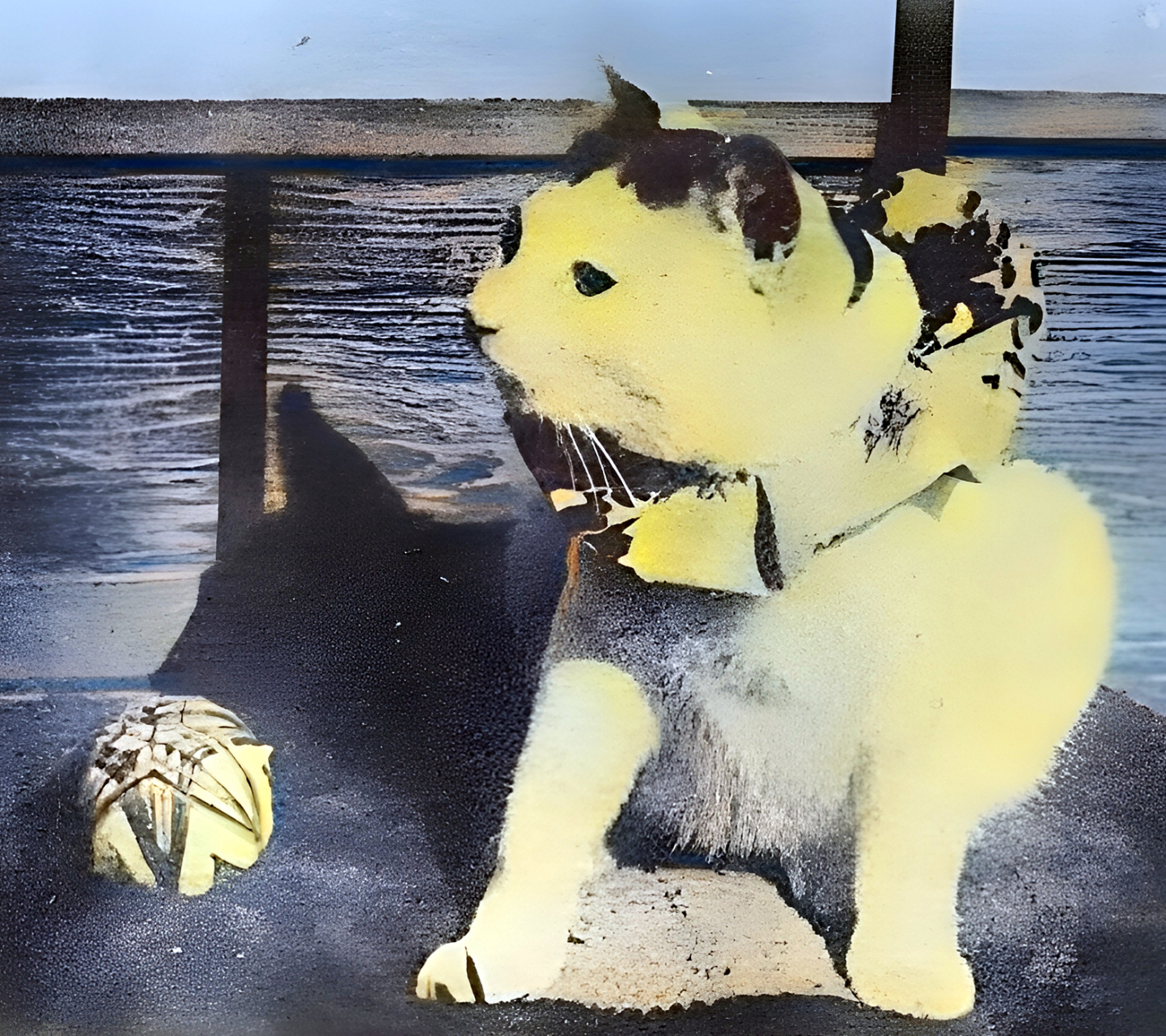 19世纪,德川幕府末代将军德川庆喜拍下了自己的宠物猫.