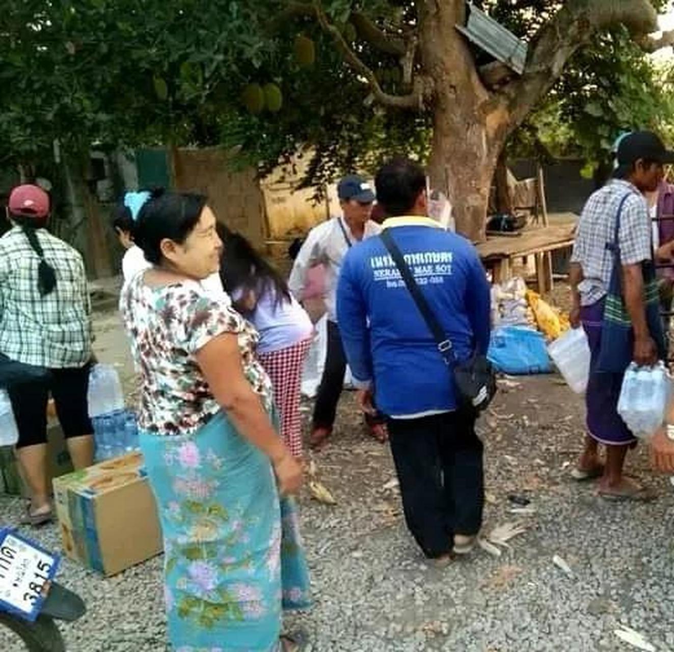 缅甸克伦邦妙瓦底镇区水沟谷新镇是隶属军方的克伦边防军(bgf)管理的