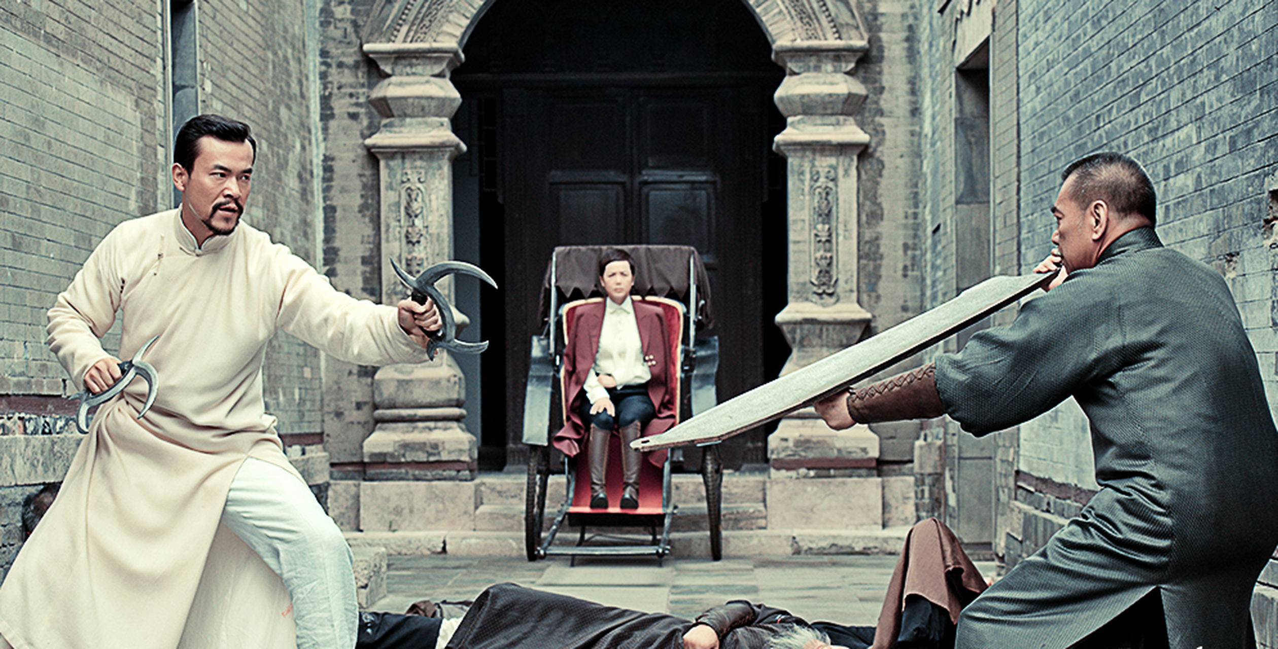 传统武术器械:战身刀 战身刀乃是八卦门流传至古代部队中专用于打夜战