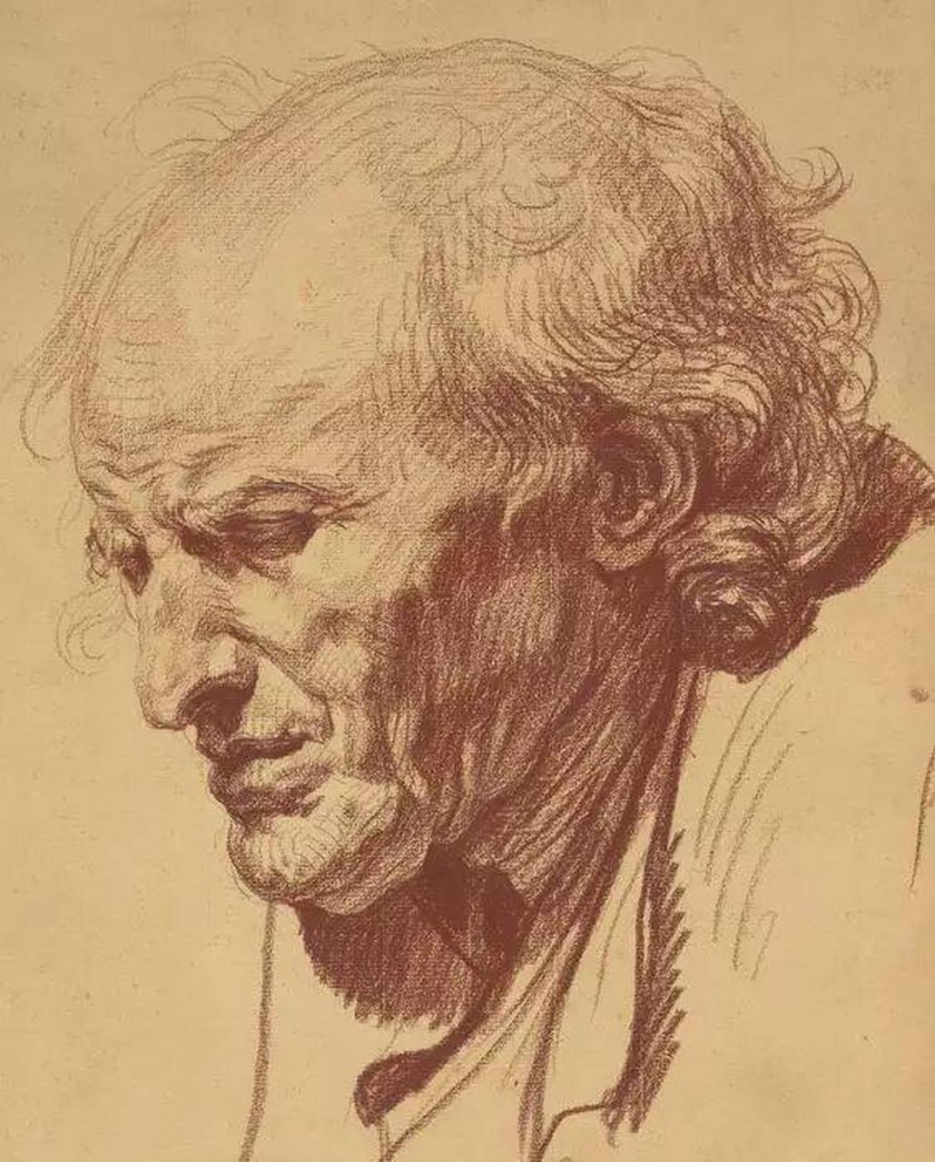 法国肖像画大师,格勒兹素描作品欣赏