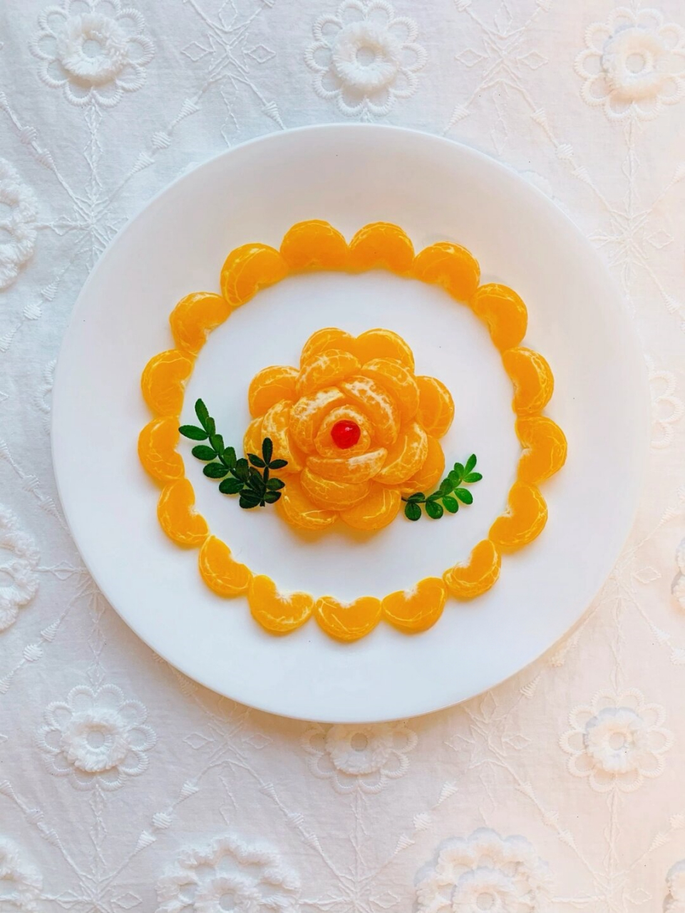 创意橘子摆盘合集  今日份的餐桌艺术:创意橘子摆盘合集.