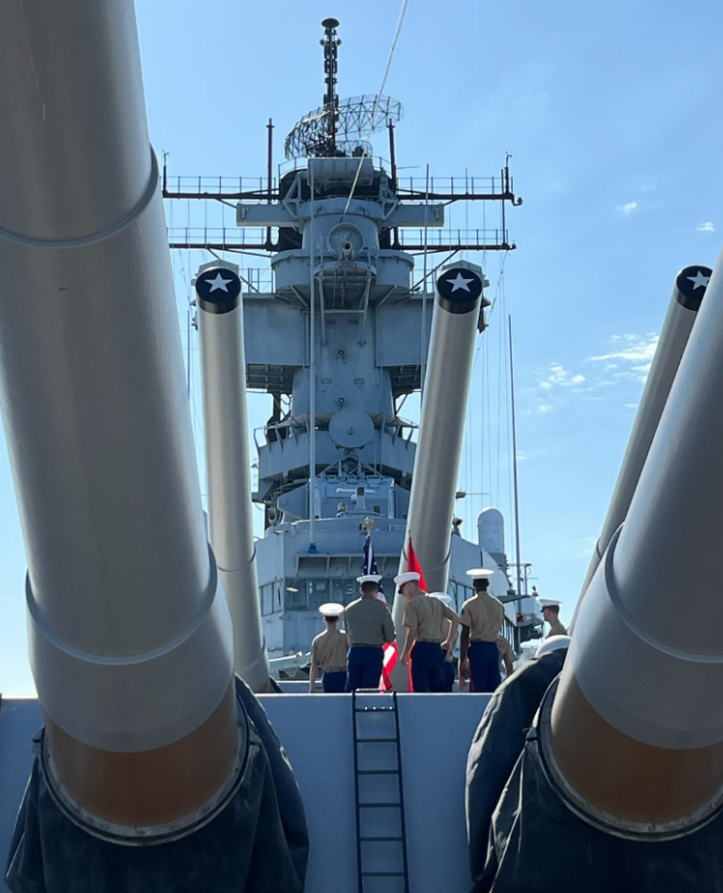 美国新泽西号战列舰,依阿华级战列舰的二号舰.