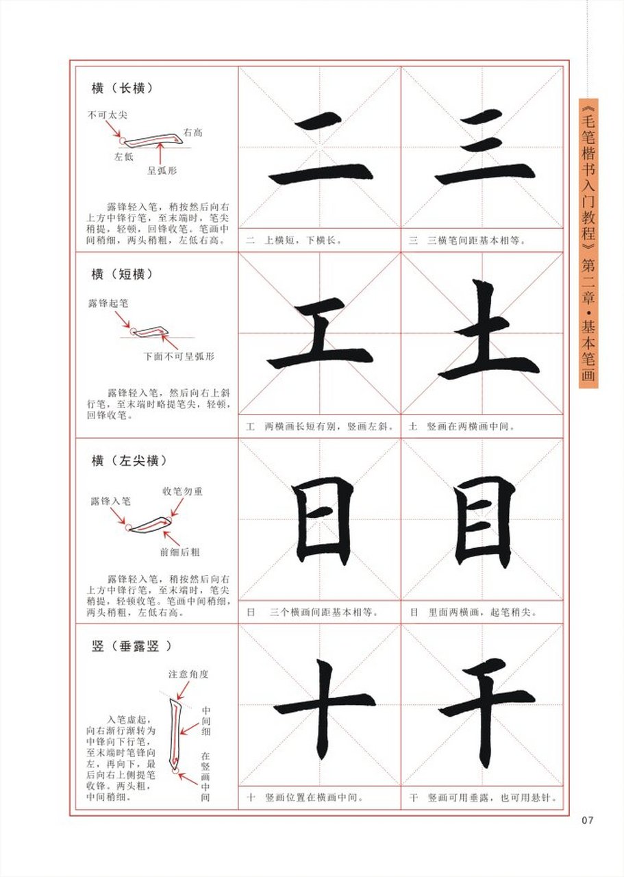 毛笔楷书字帖谁的好图片