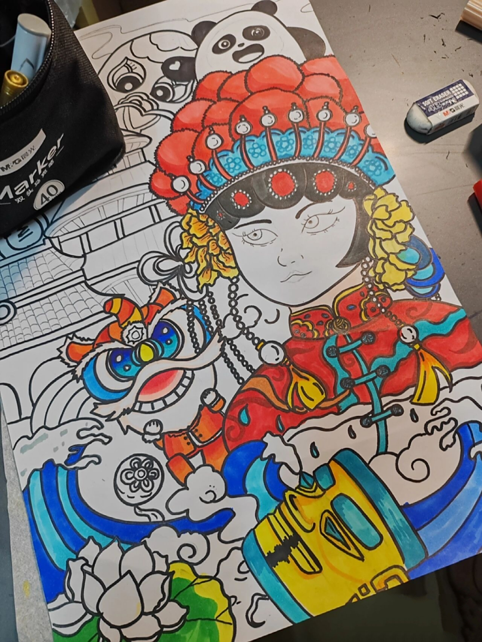 中国传统文化主题画