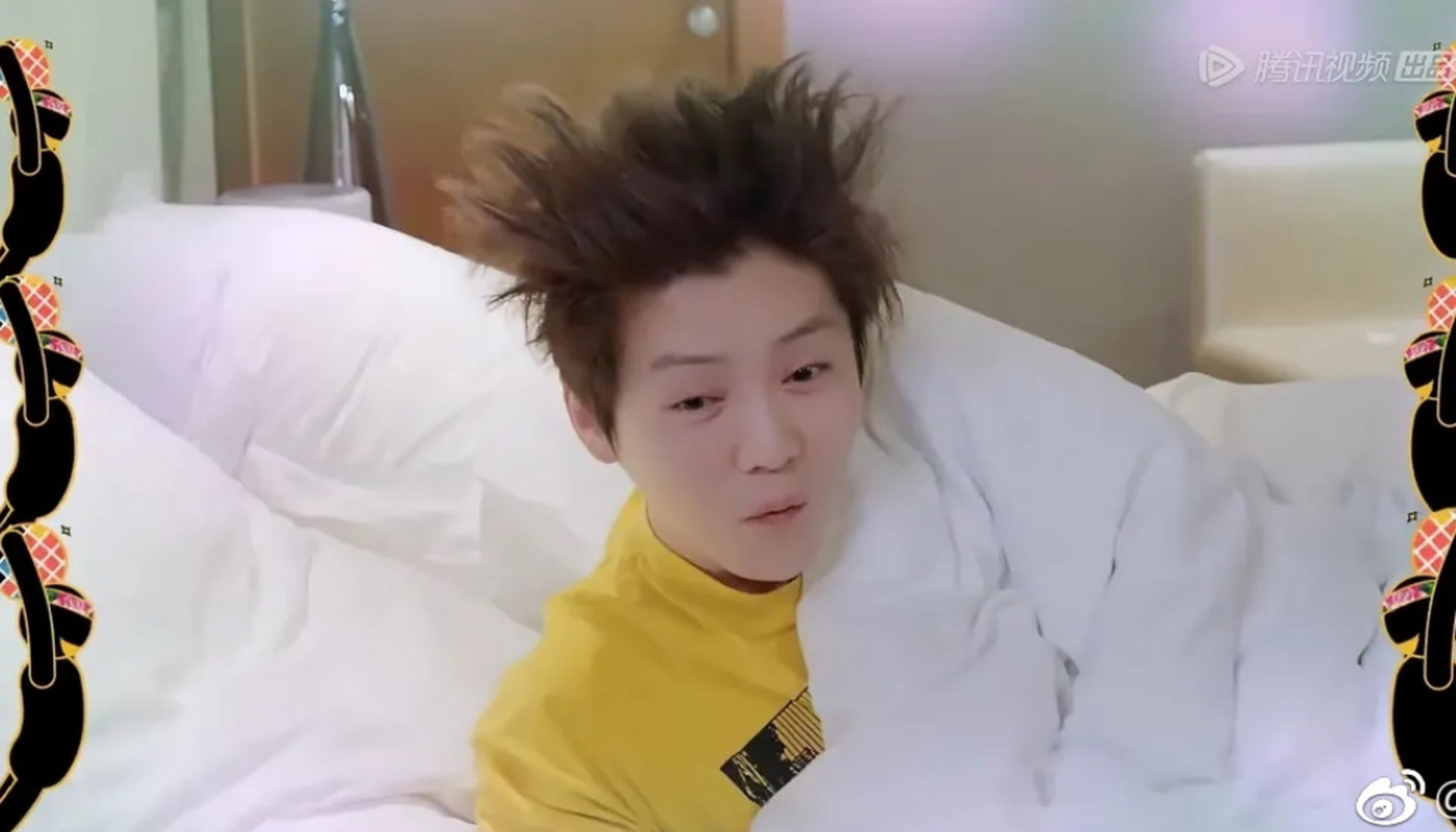 鹿晗的发量真是让我等望尘莫及啊