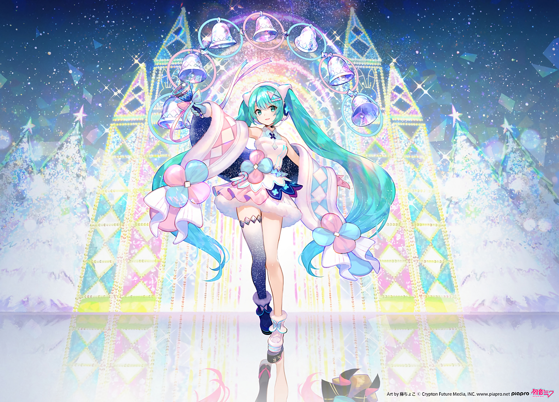 画师:初音ミク マジカルミライ 公式 #初音未来# 公主酱,kid:314247