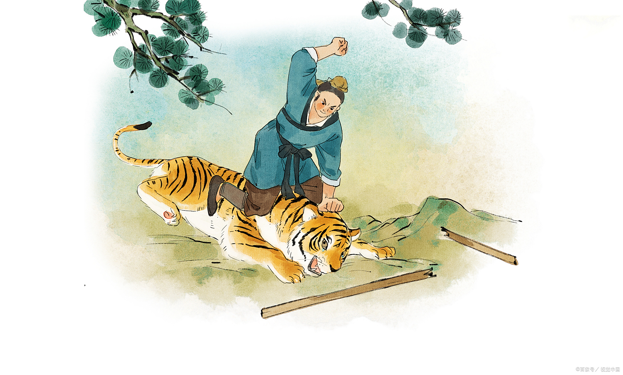 世人皆知武松打虎豪气冲天,但大都忽略其中打虎之后的细节,虽将虎打得