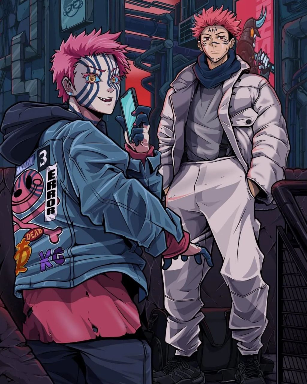 我爱花江夏树!我爱炭治郎!#鬼灭之刃# #经典动漫# #二次元