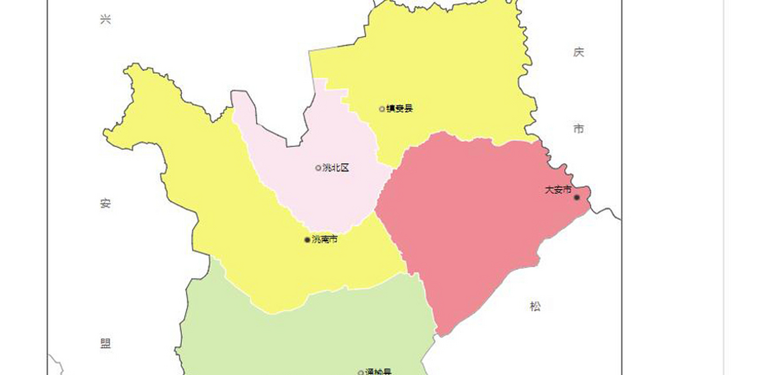 虽然面积大,但通榆县"地广人稀",全县人口约37万,还不如人口超千万的