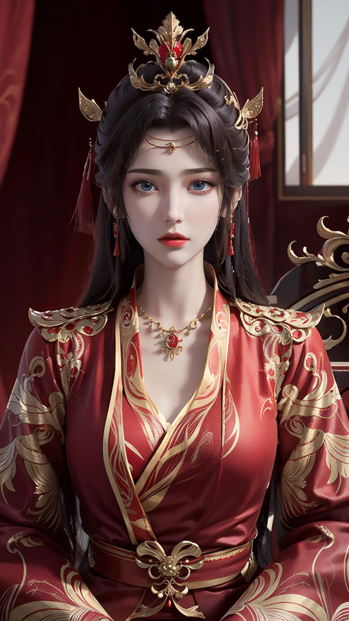 斗破苍穹:云韵婚服 #斗破苍穹云韵# #ai绘画美女写真# #你心中的国漫