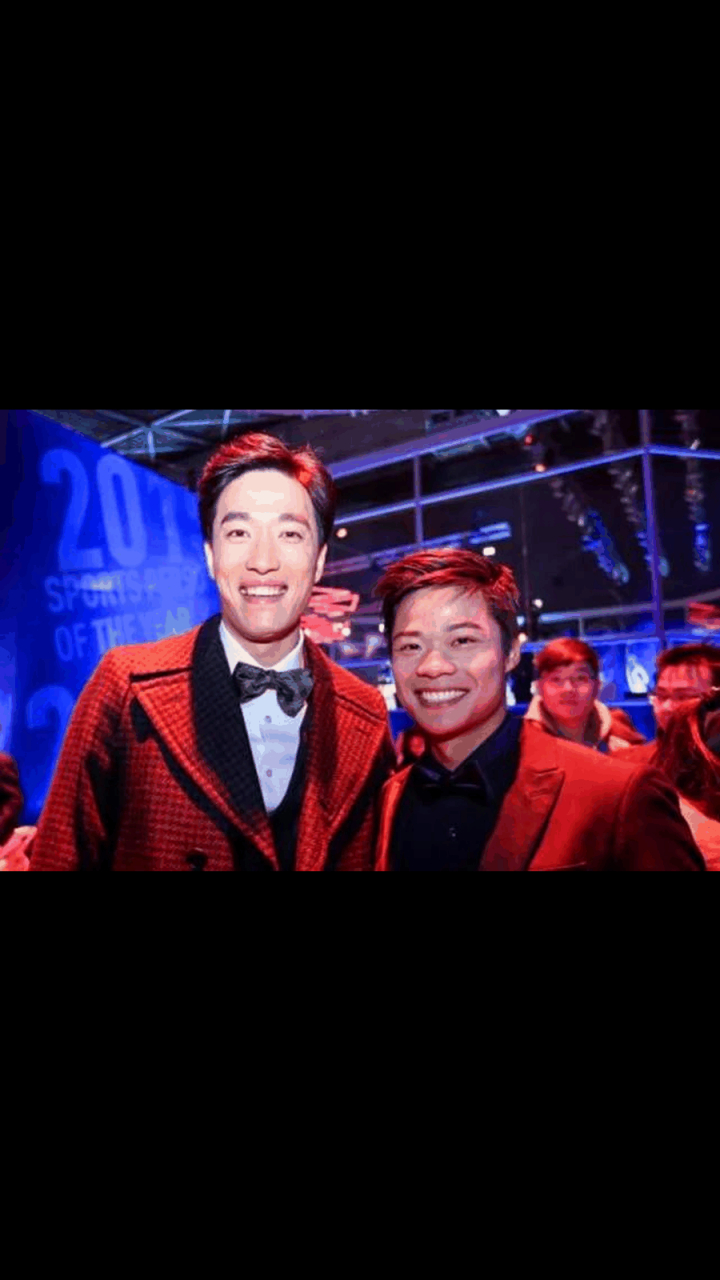 苏炳添和刘翔在一起竟然如此娇小,看上去乖乖的好可爱