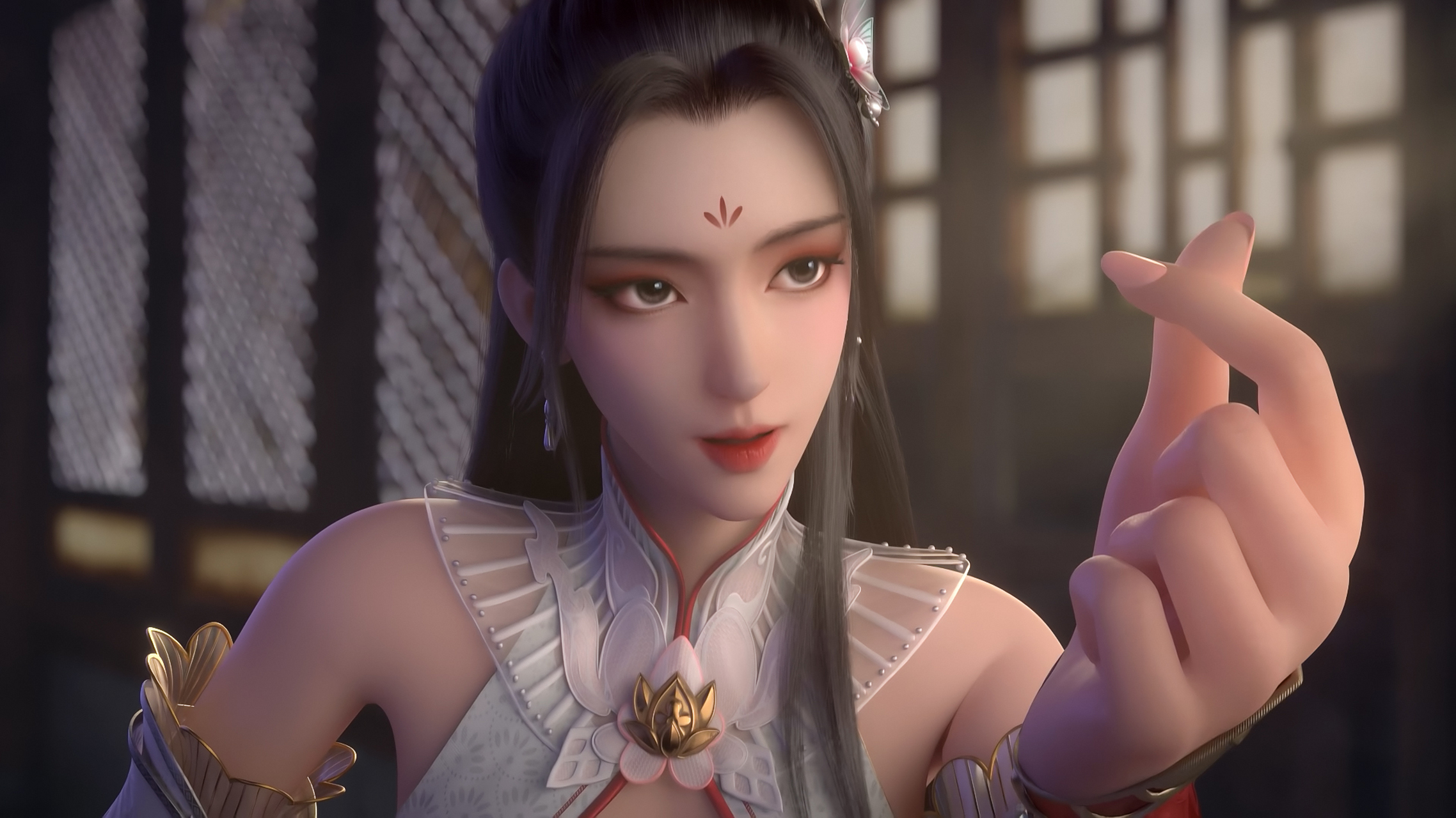 国漫女神|《暗河传》女主白鹤淮4k高清壁纸:暗河组织成员苏喆与老字号