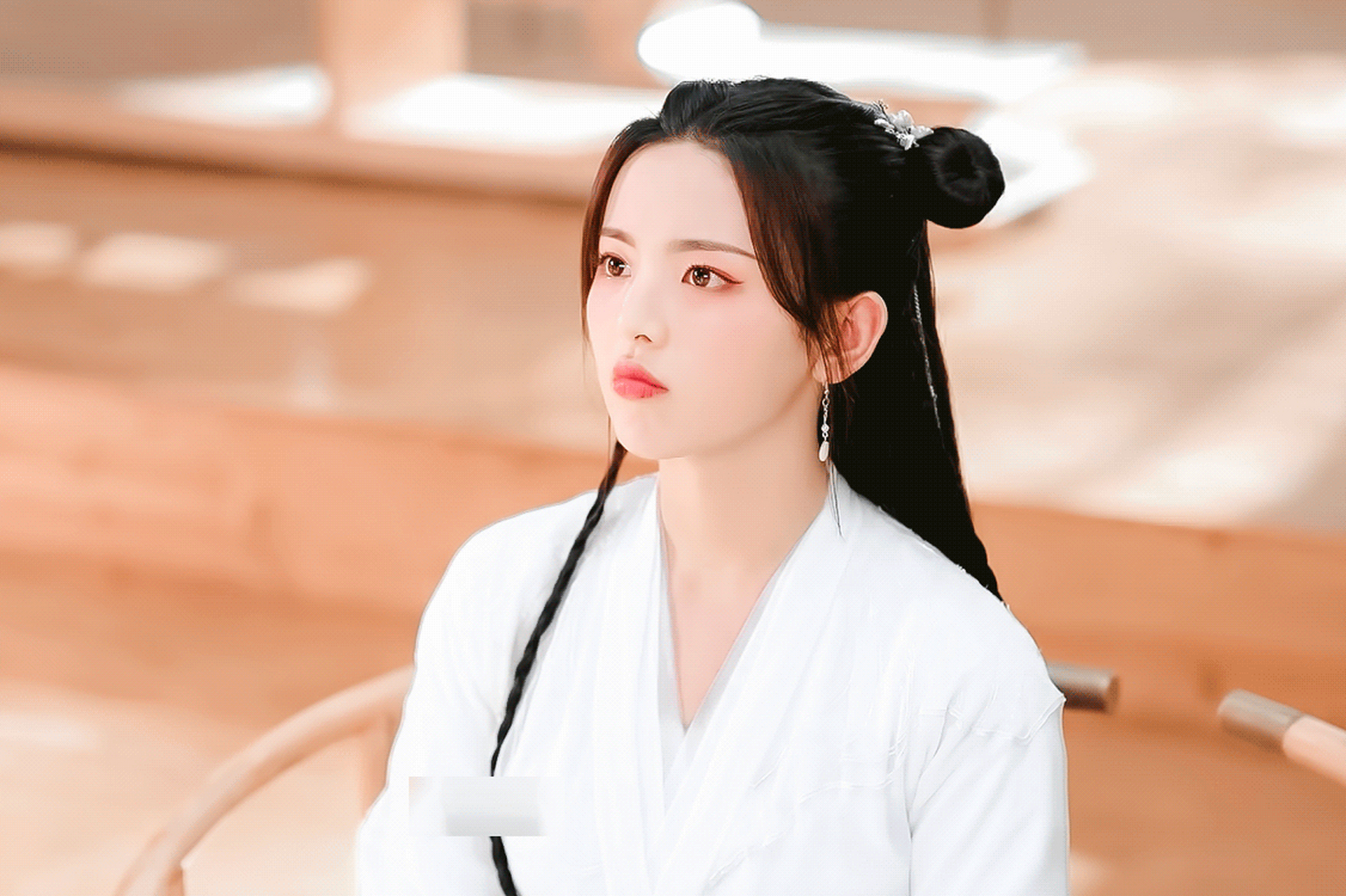 杨超越白衣飘飘,唯美#gif创作人